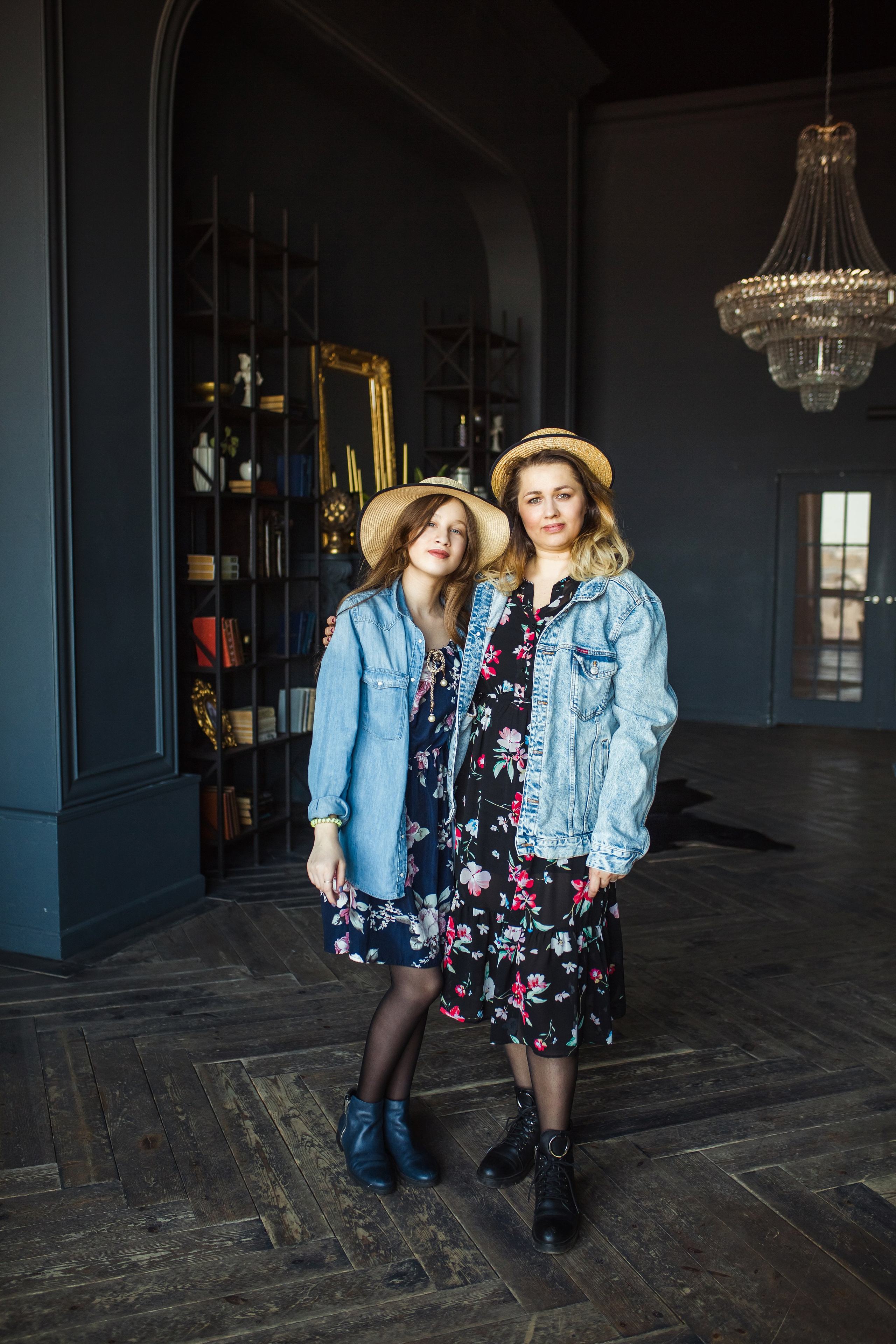 Александра, Ангелина и Елена. Фотограф на Крещение, семейный фотограф в Москве