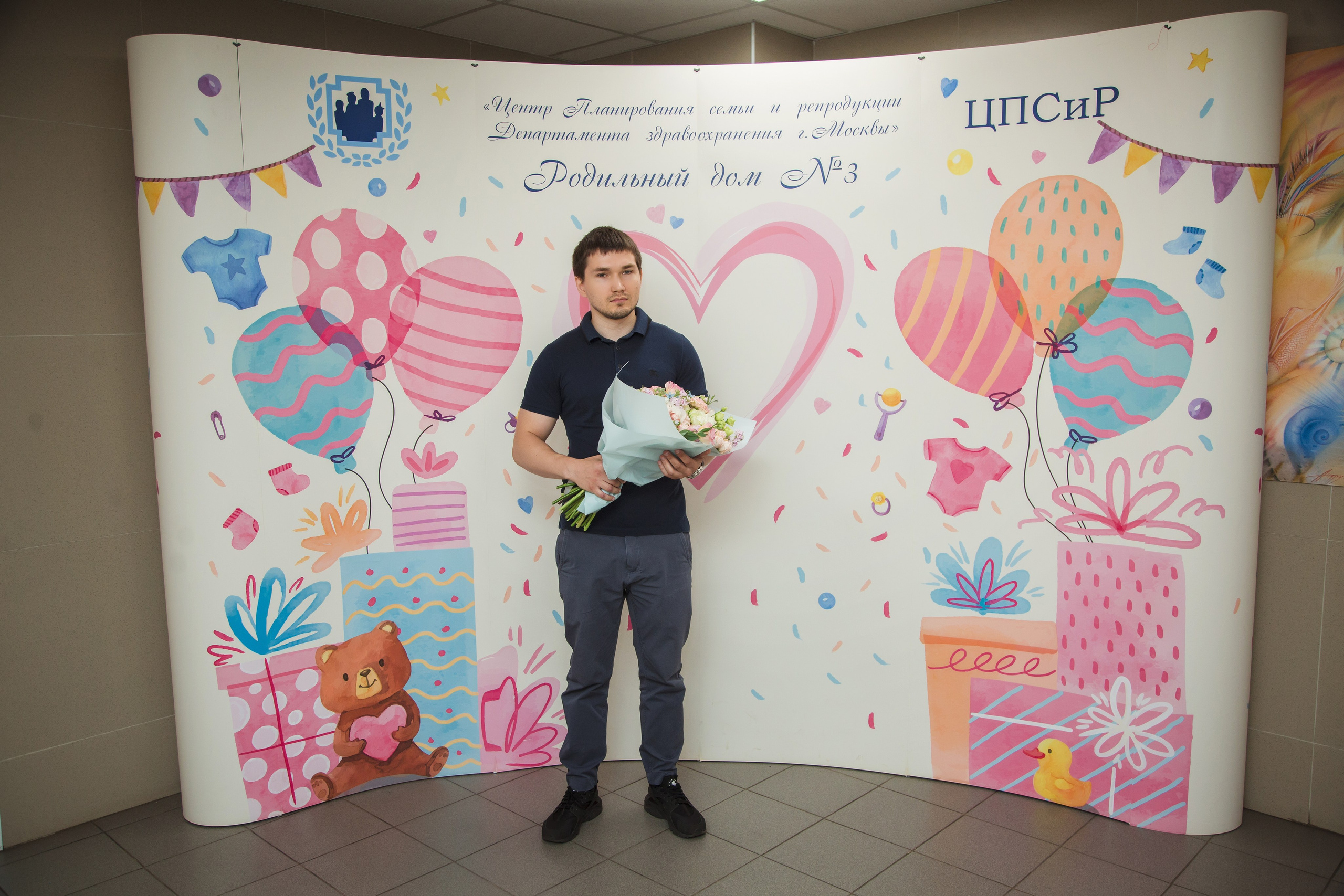 Выписка Роддом № 3. Фотограф на Крещение, семейный фотограф в Москве