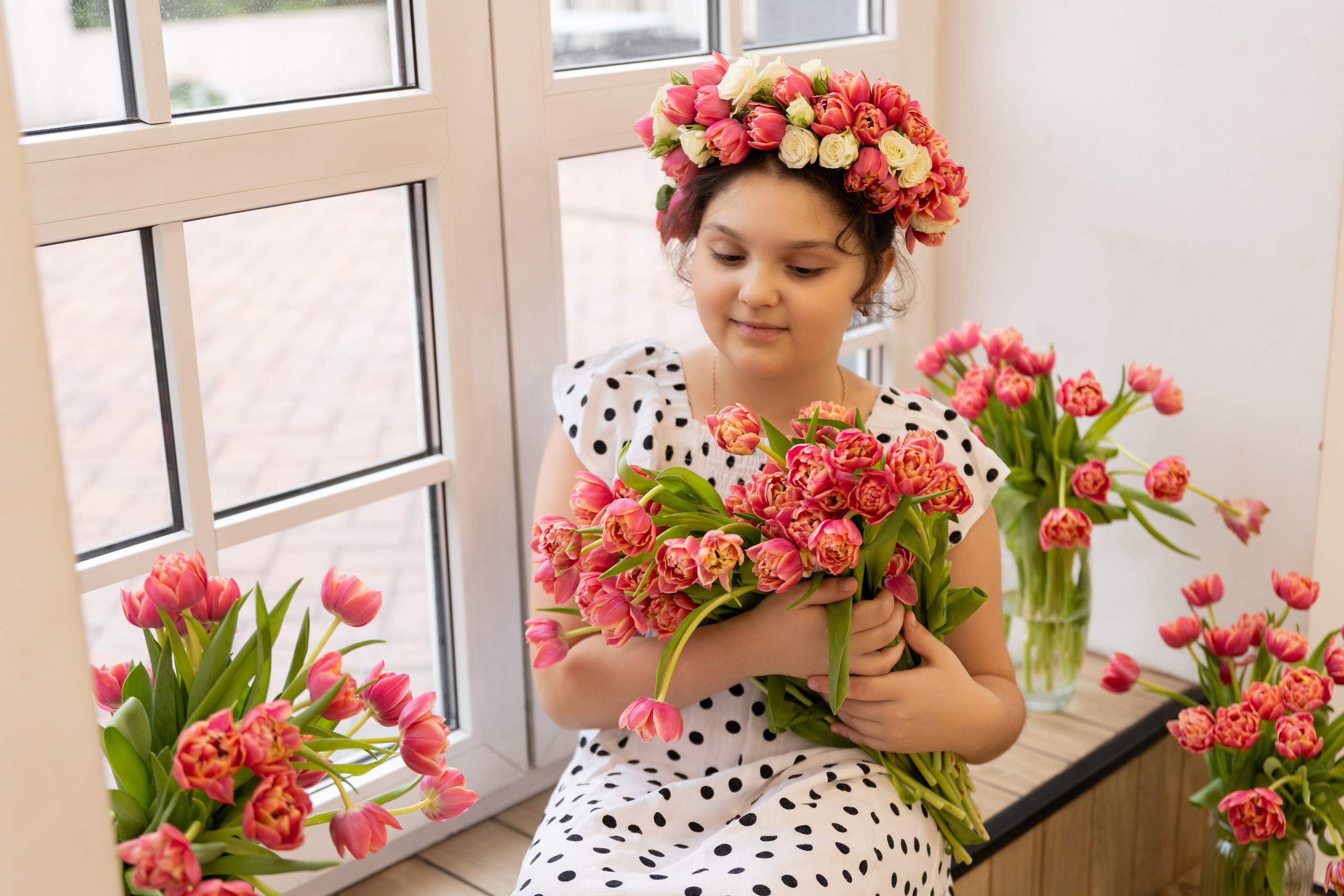 Фотосессии с тюльпанами. Семейный и свадебный фотограф в Санкт-Петербурге Татьяна Швыкова