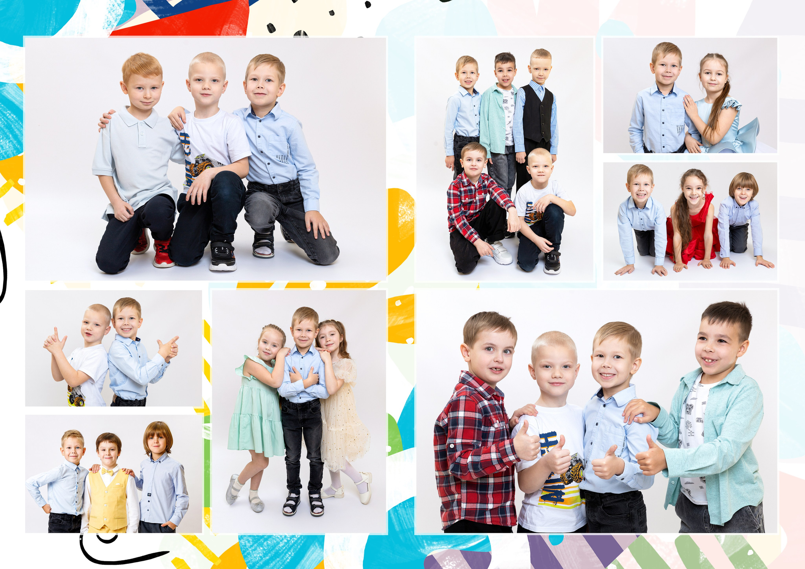 Альбомы ДС Общ и перс. Фотостудия «Стрекоза»