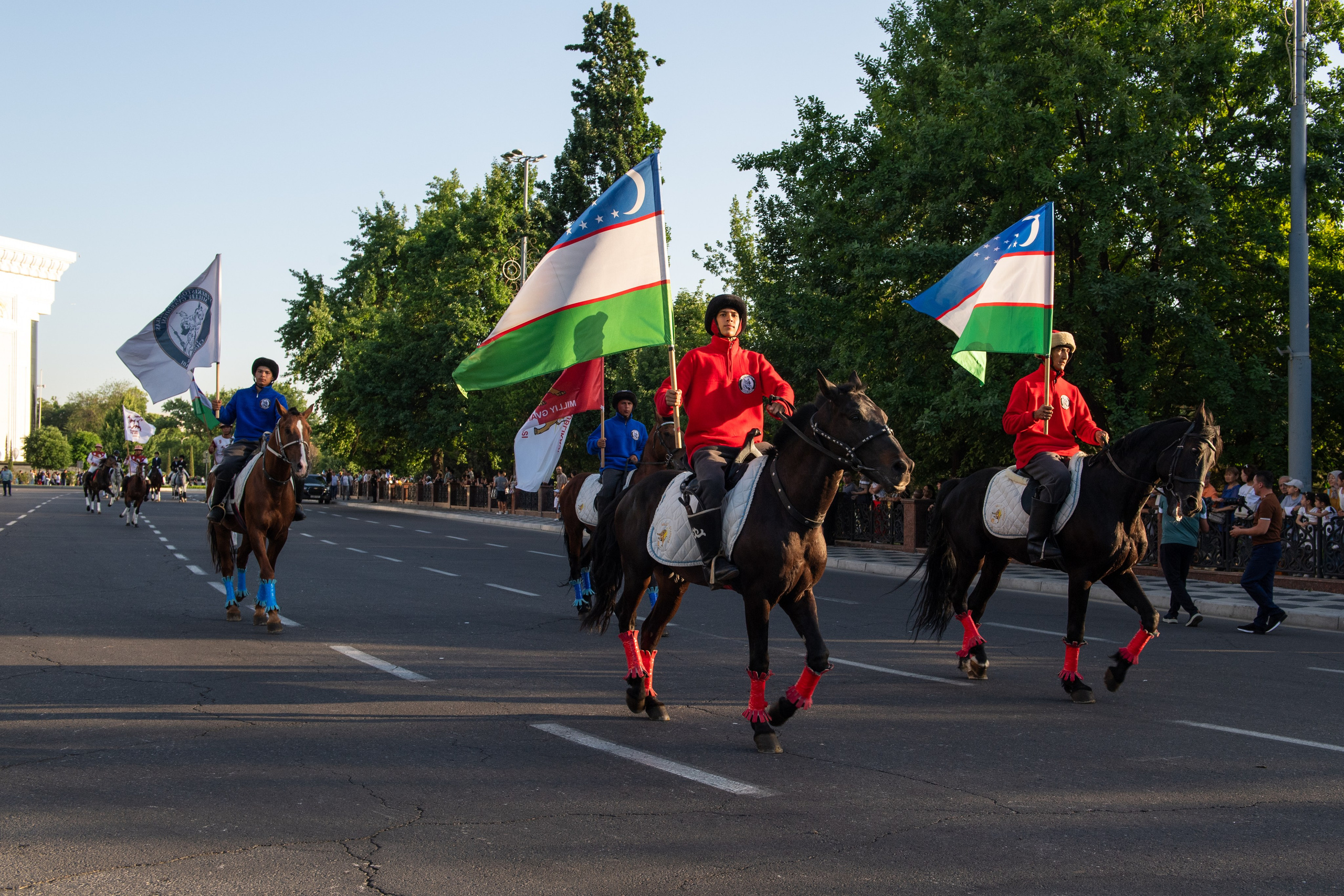 Конный парад в Ташкенте. Репортажный, спортивный и документальный фотограф в Ташкенте Алексей Елисеев