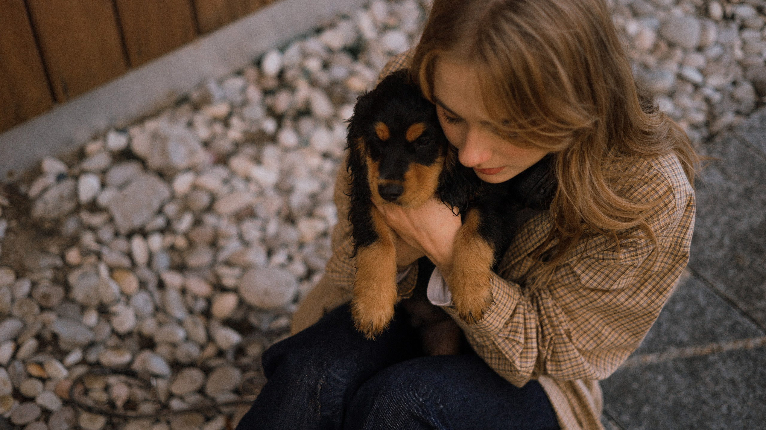 Аня и Ривер. Фотограф-анималист Богданова Полина