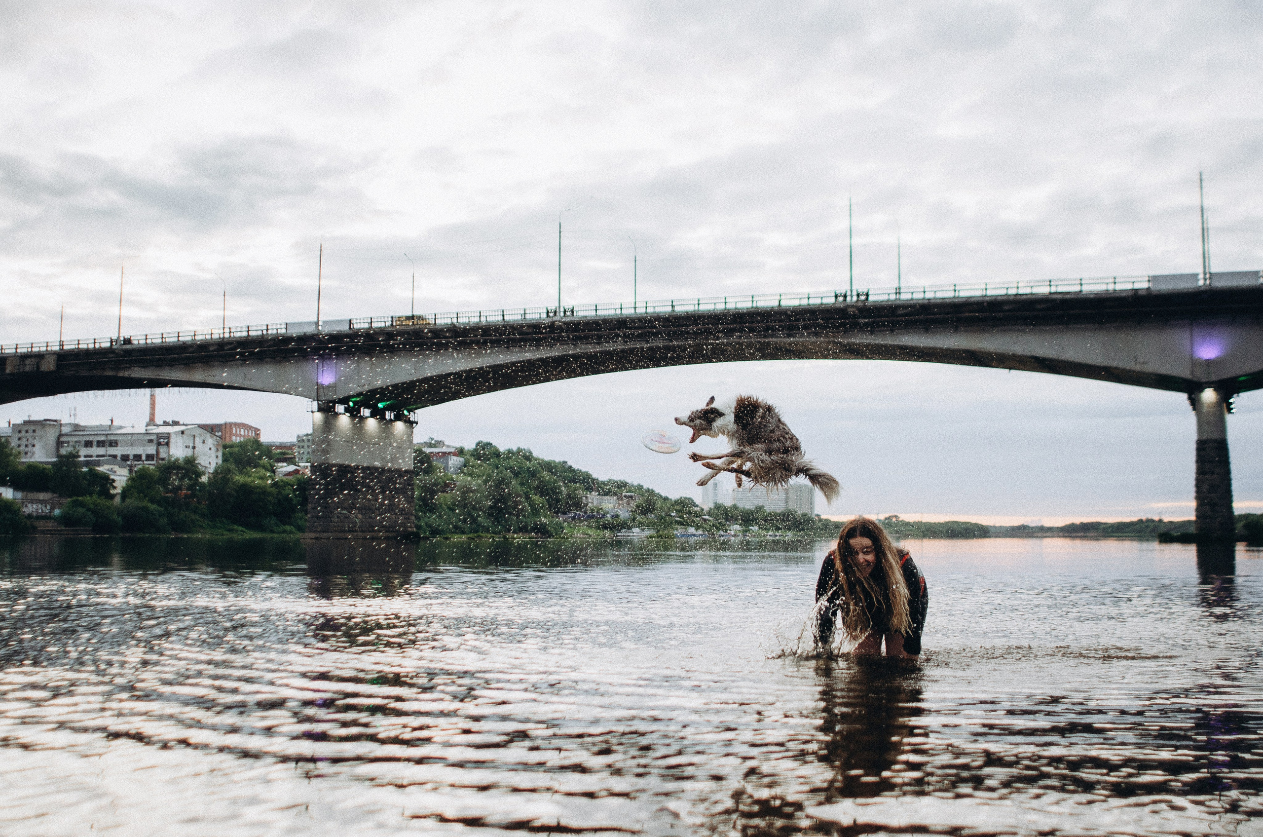Алина и Бруна. Фотограф-анималист Богданова Полина