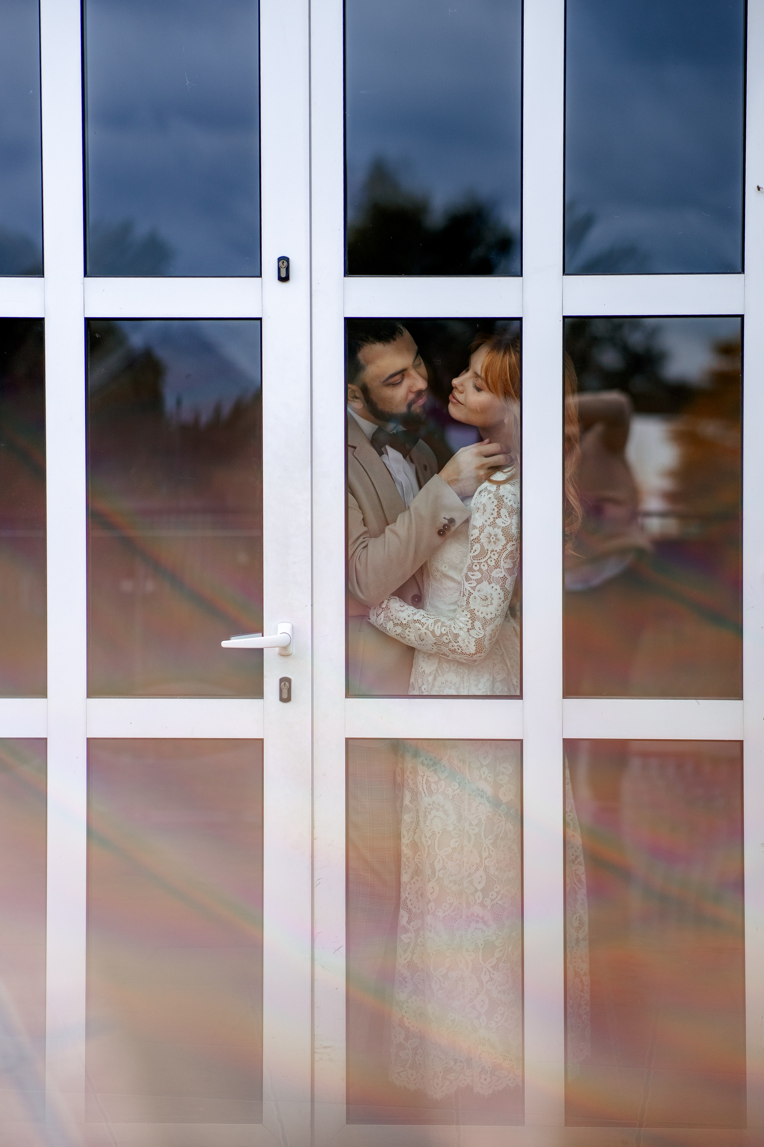 Ślubna sesja zdjęciowa w plenerze. Свадебный фотограф Варшава Лодзь Польша Елена Юцова