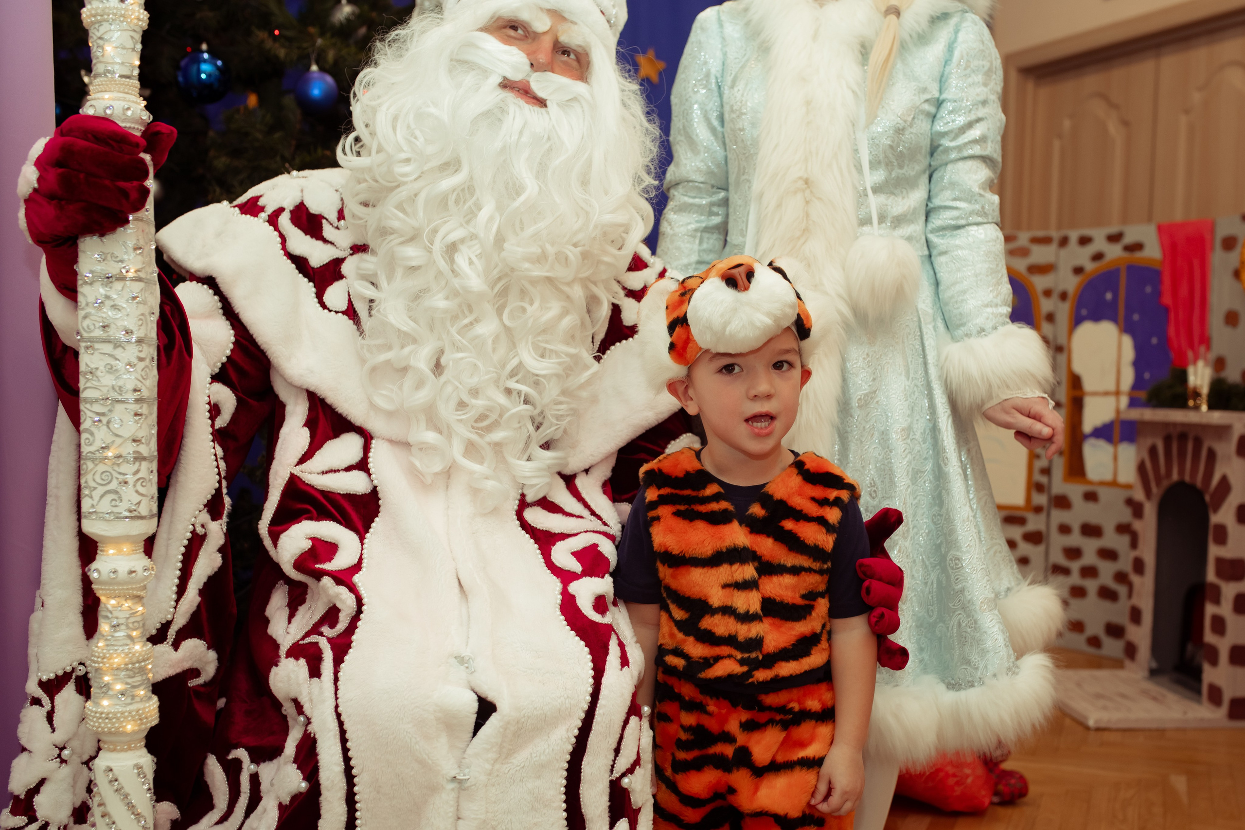 Новогодний утренник в детском саду. Семейный и детский фотограф в Москве Дорогова Екатерина