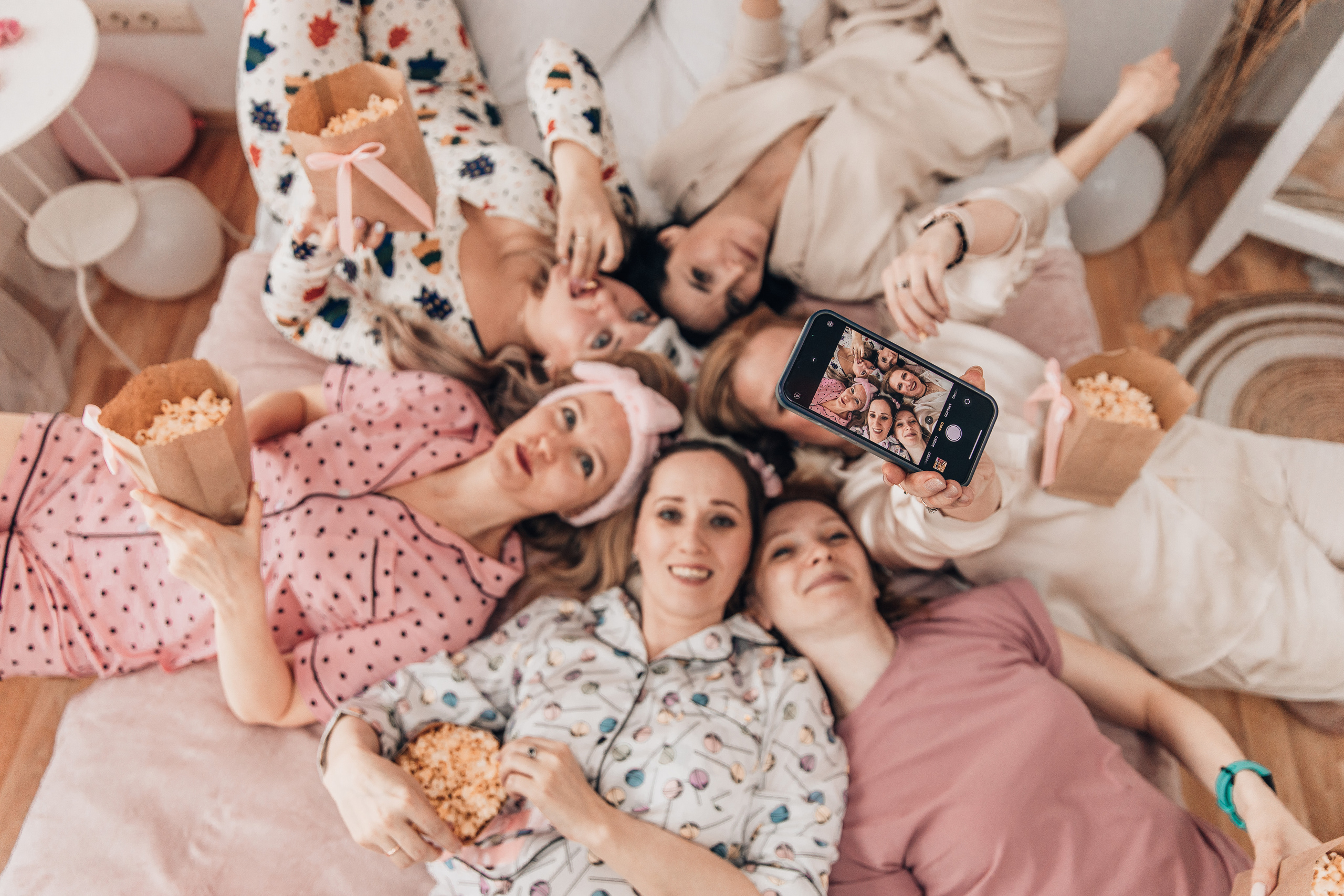 День рождения — пижамная вечеринка