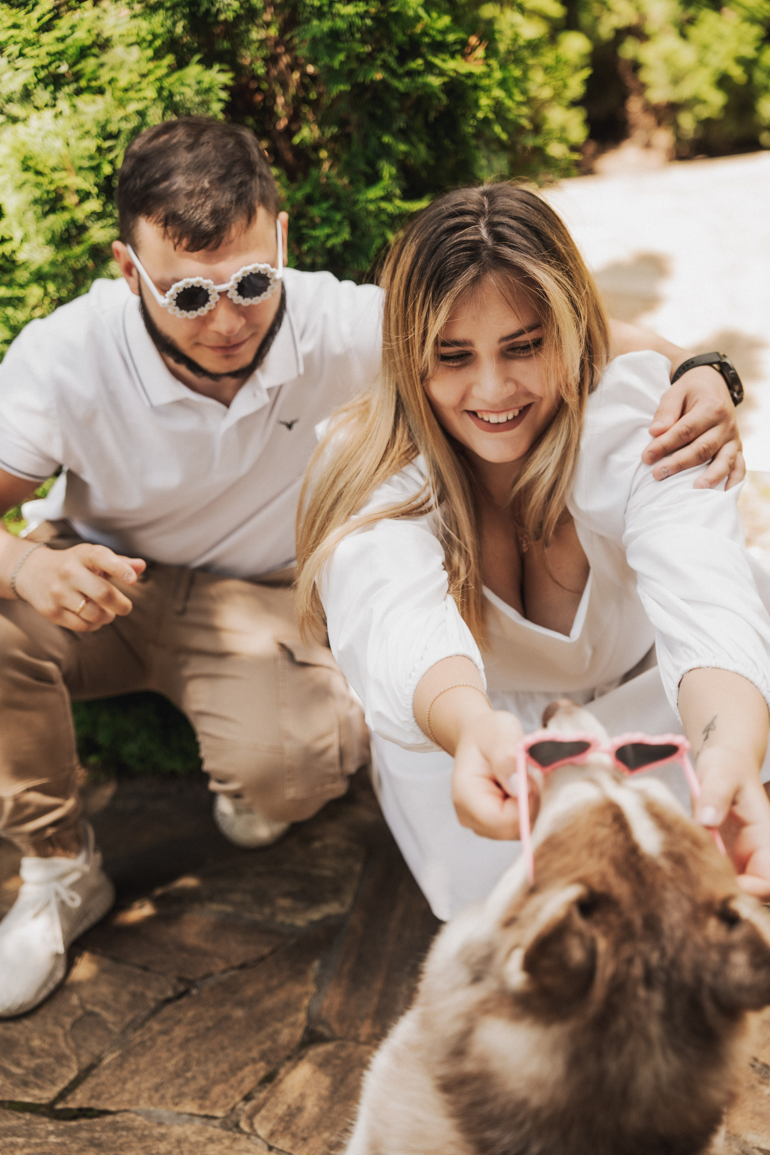 Дарья ♡ Максим ✧ Чоки — История любви, когда в семье есть хаски. Свадебный и портретный фотограф в Москве, Светлана Янковая