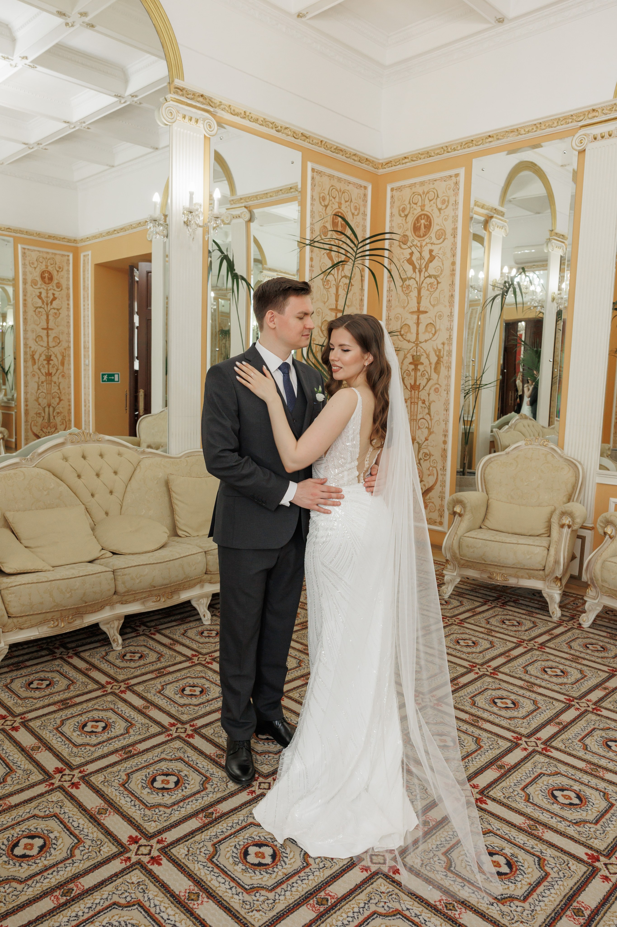 Даша и Дима, Грибоедовский ЗАГС. Свадебный и репортажный фотограф (Москва, Королев и другие)