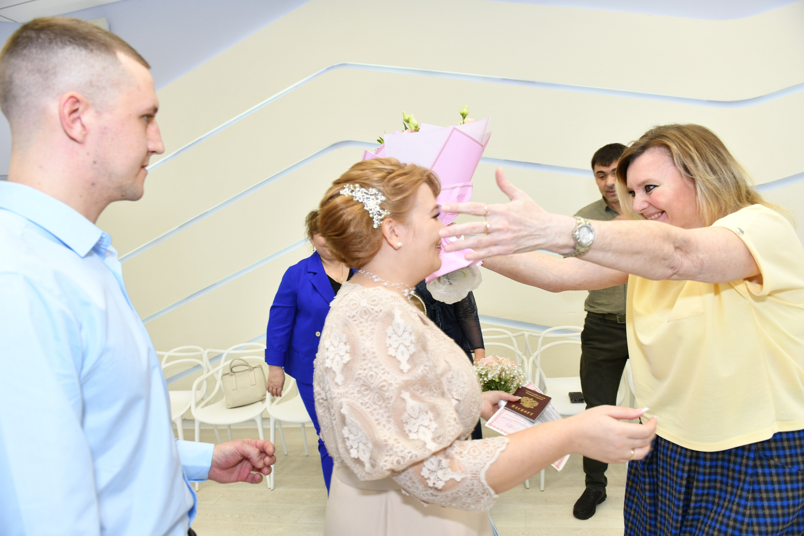 Регистрация брака Татьяны и Максима. Свадебные съёмки в Москве и МО Галина Борисова