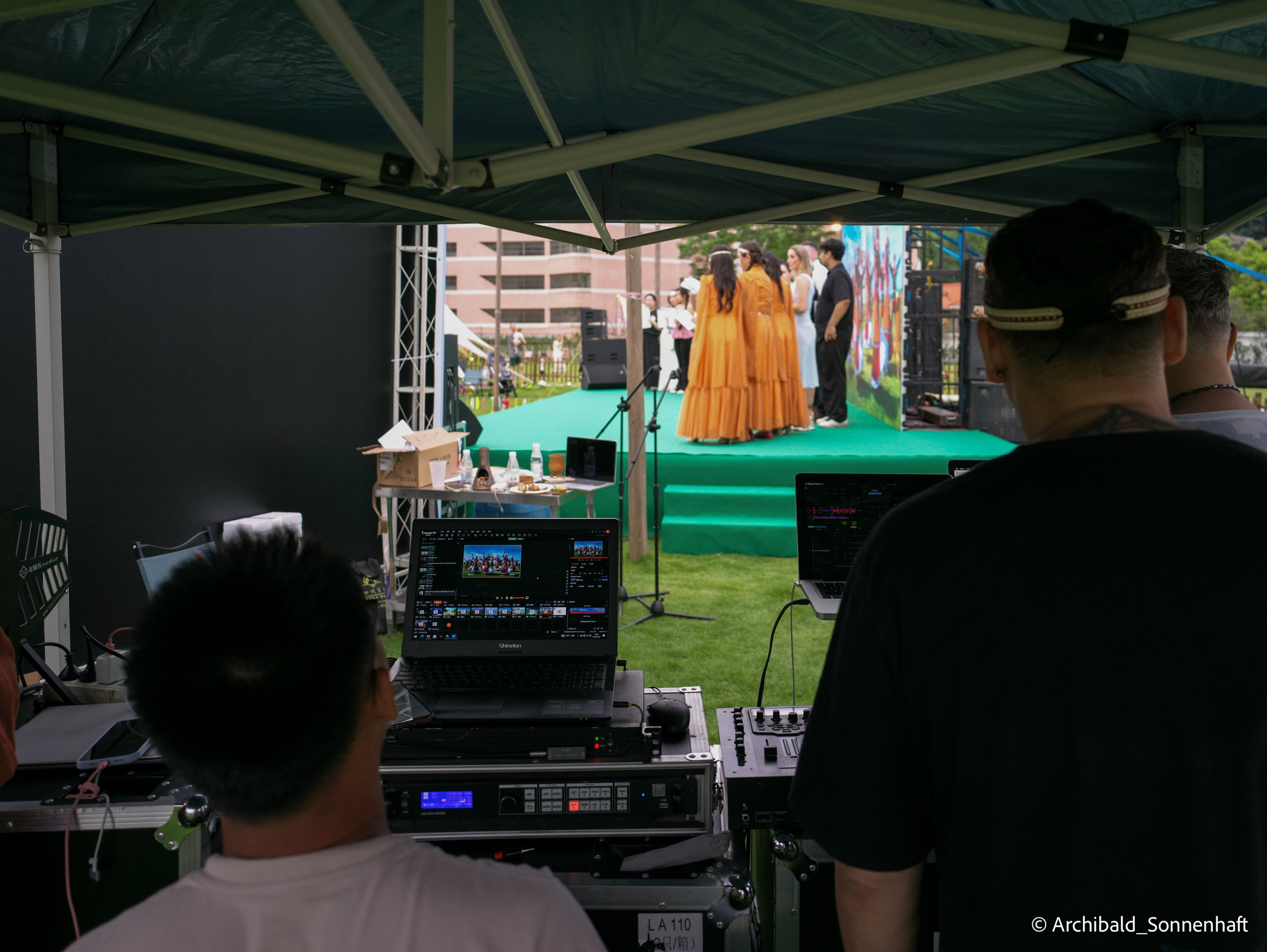Yakuts festival of rebirth of nature after a hard winter. Photographer in Guangzhou, China. Archibald Sonnenhaft