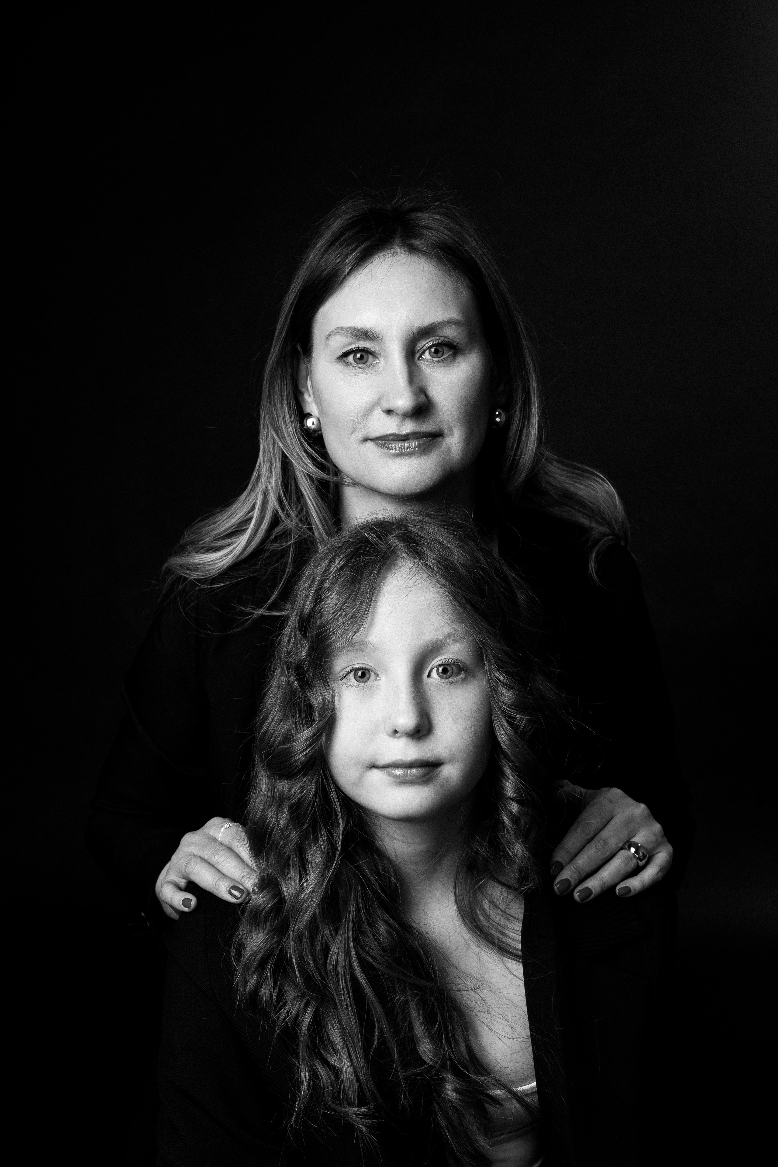 Фотосессия мама и дочка