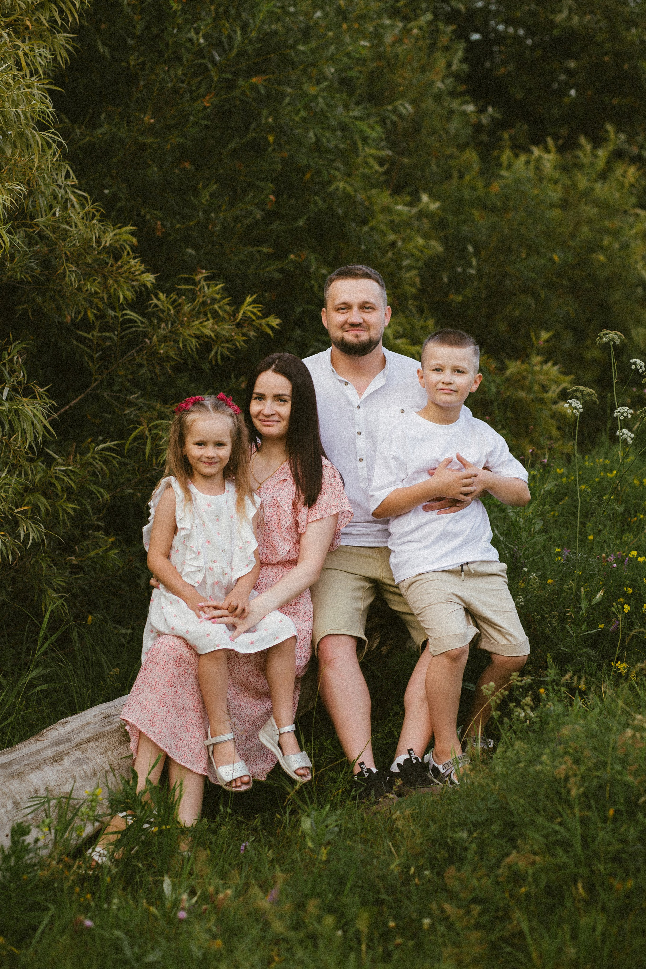 Паша, Маша, Марк, Ульяша. Семейный и женский фотограф в городе Тюмень