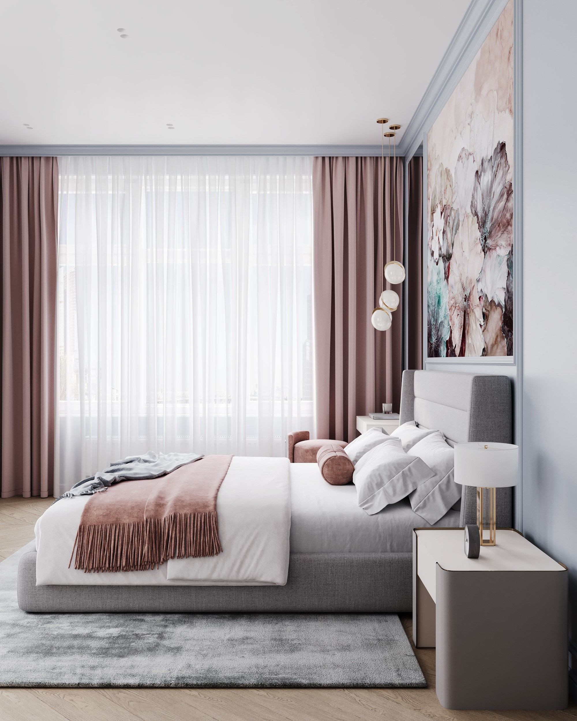 Проект 9 ЖК Западный порт 80 м². Artstudio17 Дизайн-студия Ирины Чабан в Москве