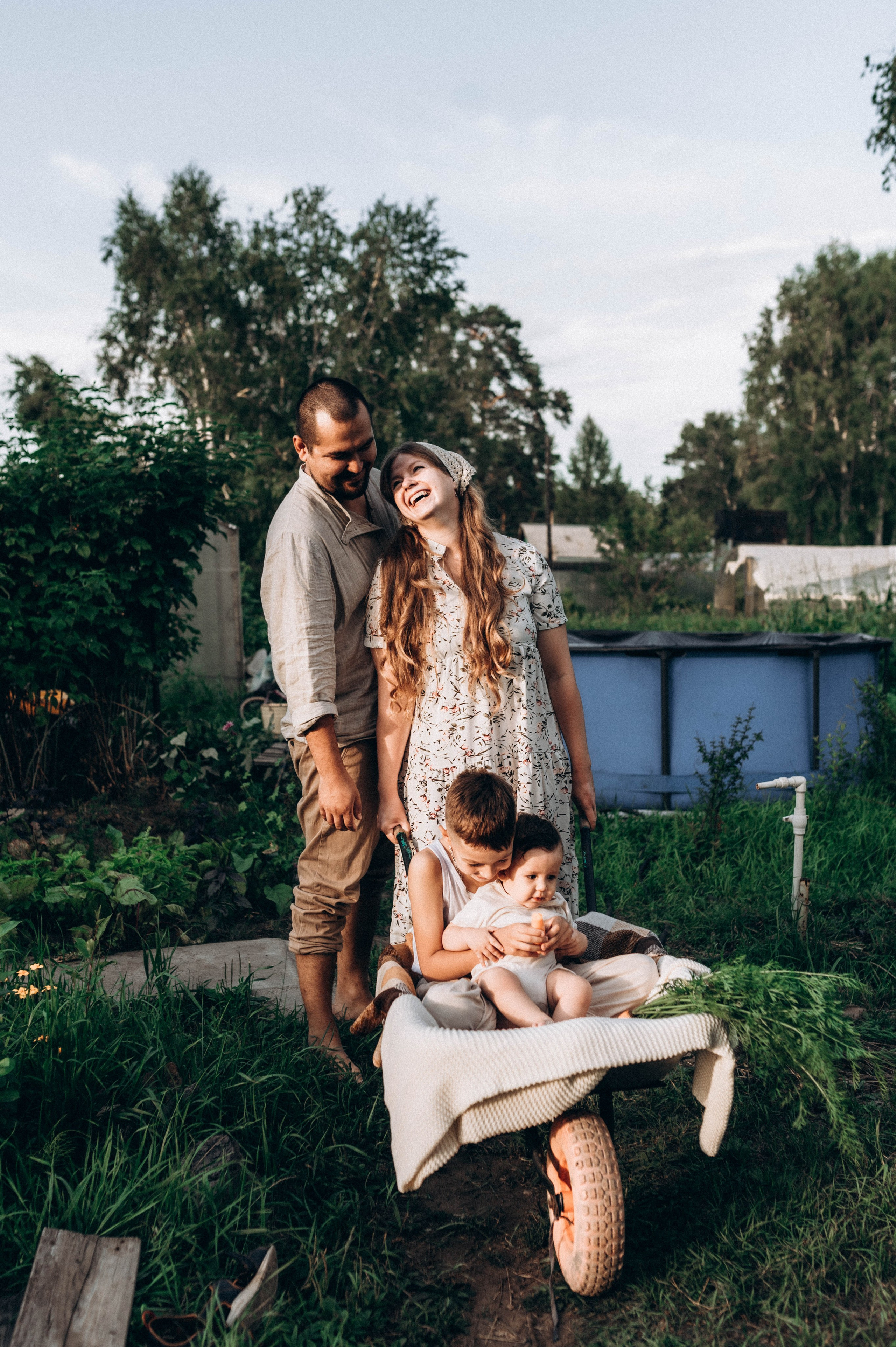 Карим, Надя, Матвей и Мирон. Свадебный и семейный фотограф в Чите Юлия Оранская
