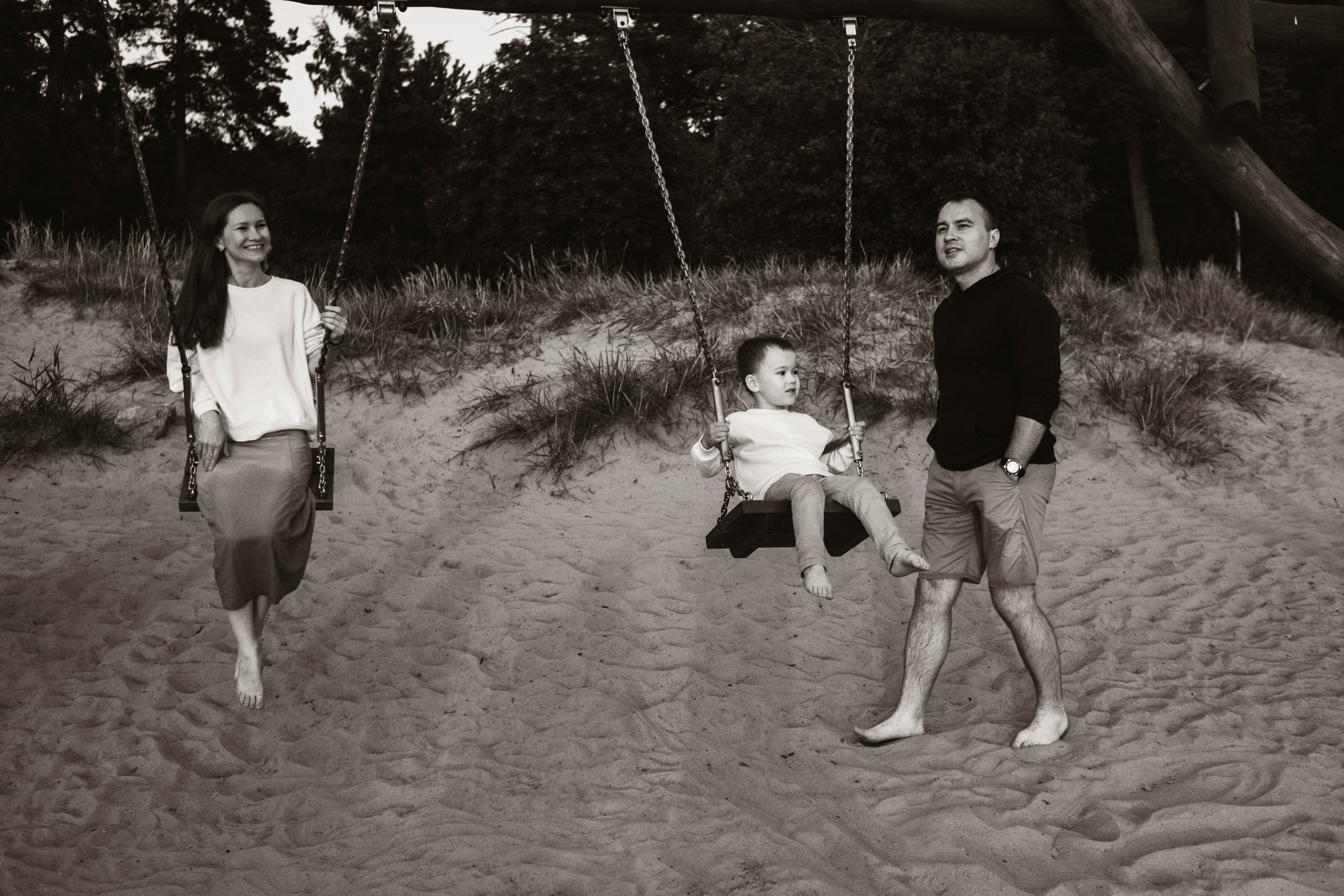 Закат на Заливе. Семейный фотограф в Санкт-Петербурге Дарья Косянчук