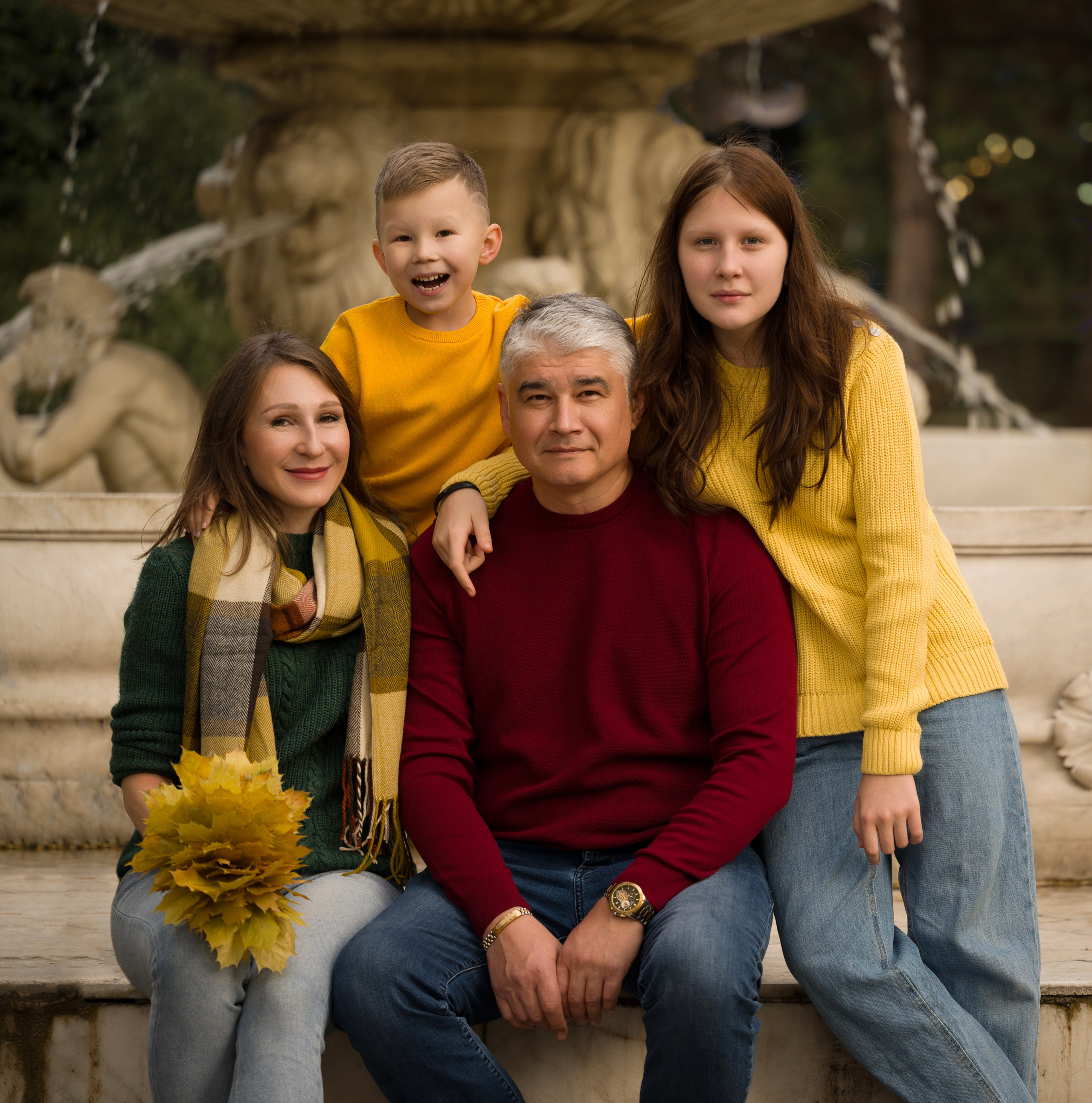 Семейная фотосессия в парке Горького