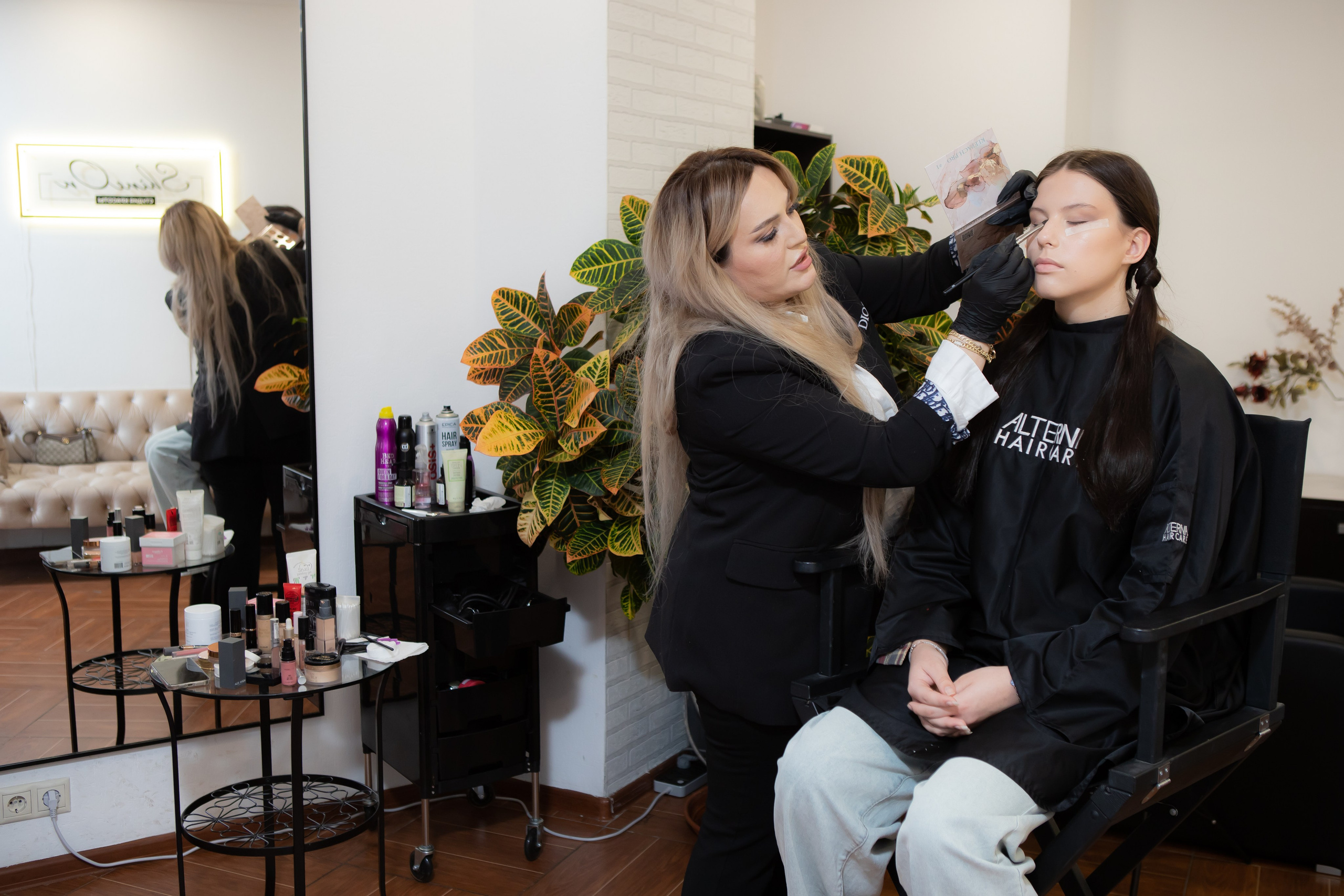 Фотосъемка мастер-класса по макияжу в Москве