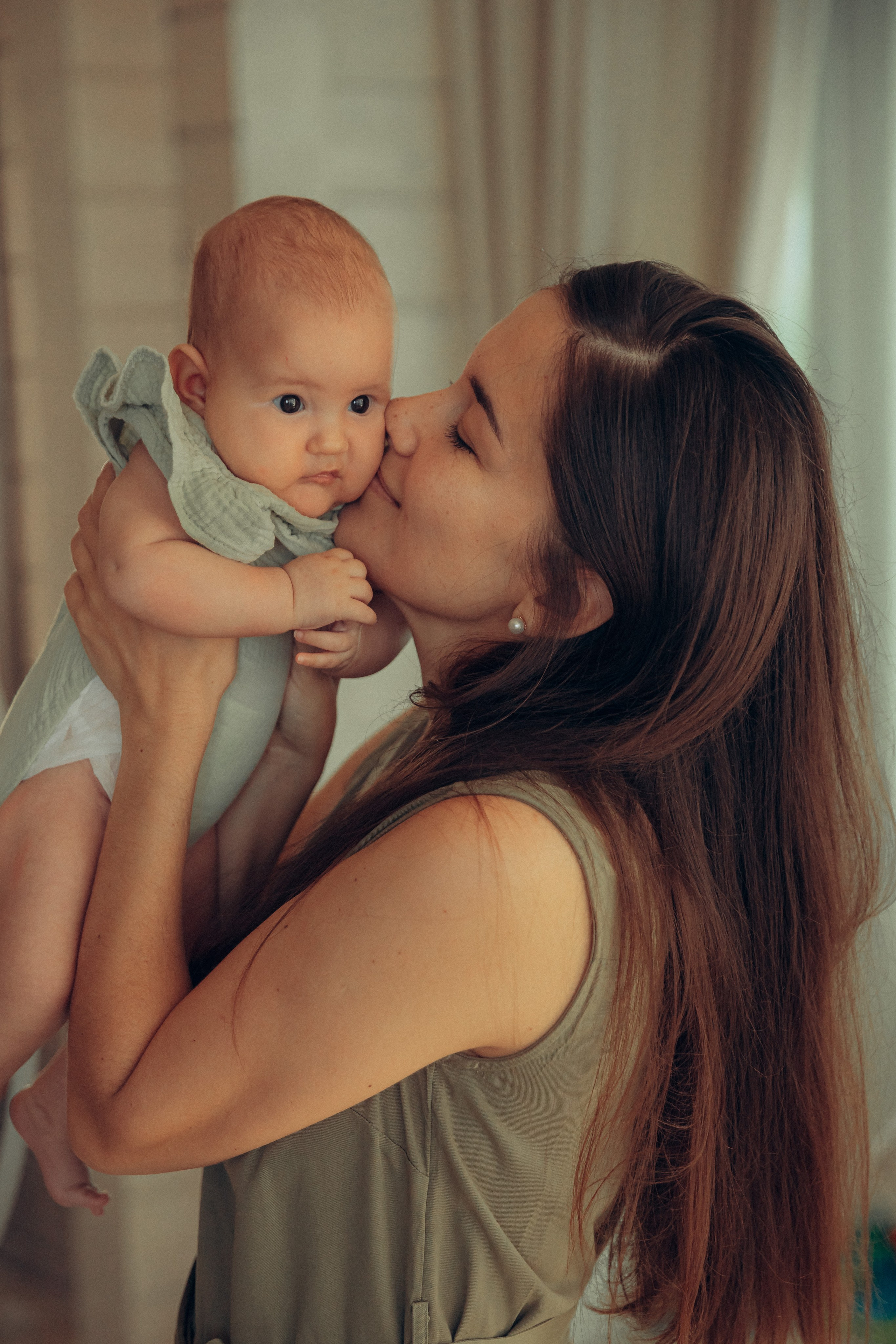 Домашняя фотосессия. Семейный фотограф, фотограф новорожденных в Москве, Анастасия Федяева