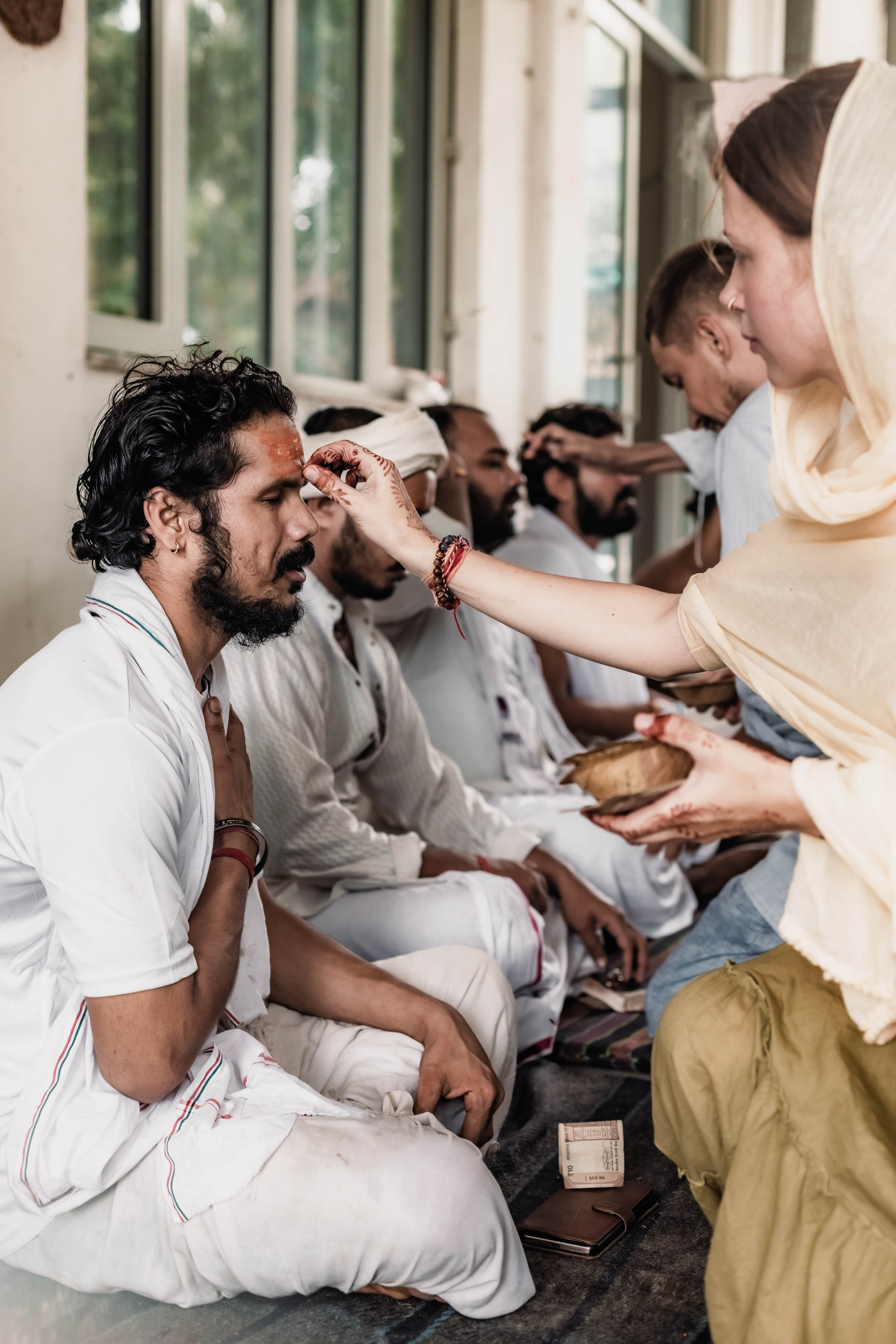 Pitri Paksha yagyas & poojas Devraha Baba ji ashram. Mariam Bagdasaryan