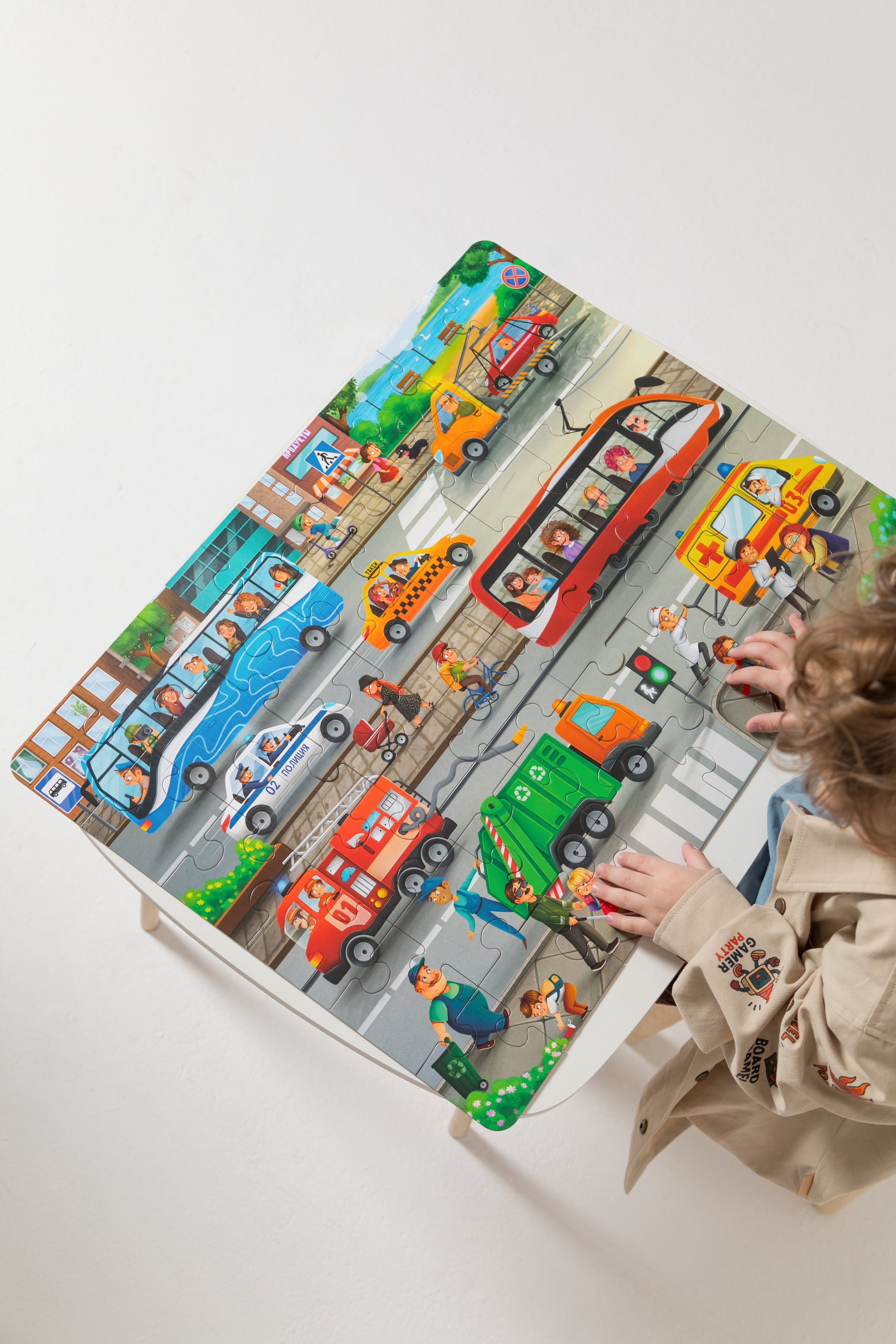 Имиджевая и каталожная съёмка для бренда детских пазлов. Детский и контент фотограф Надя Волкова Санкт-Петербург
