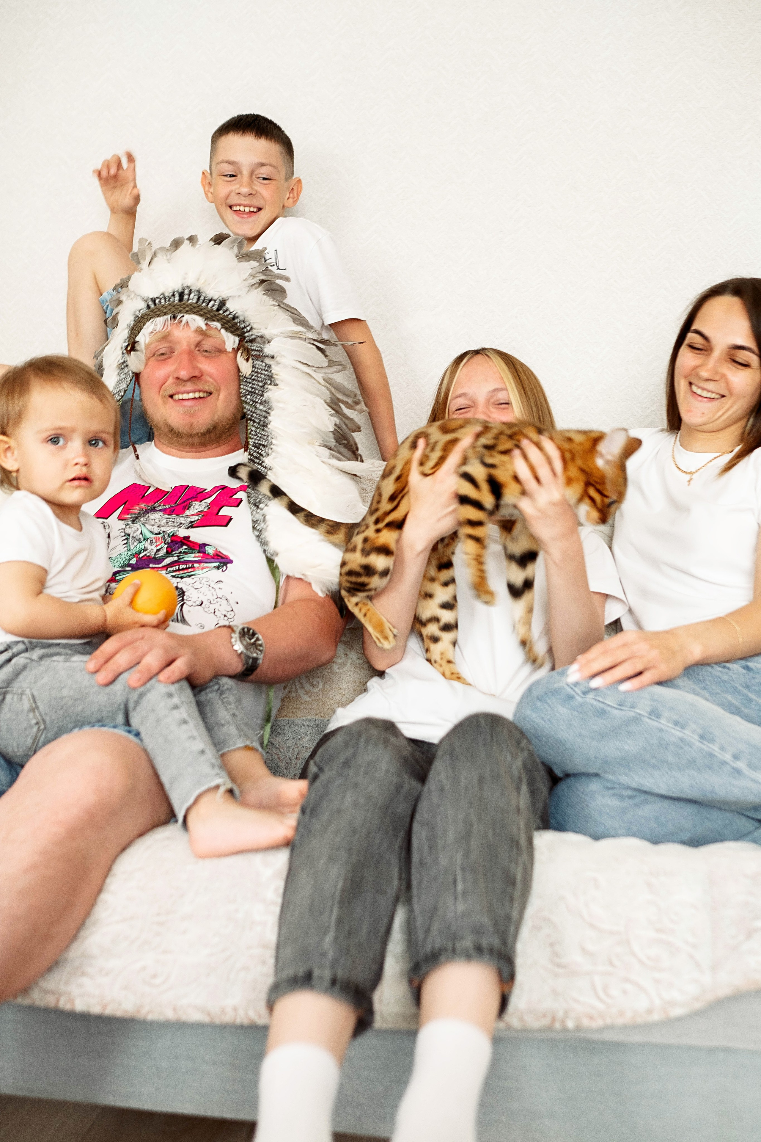 Большая, дружная семья). Портретный и свадебный фотограф в Йошкар-Оле Егошина Екатерина