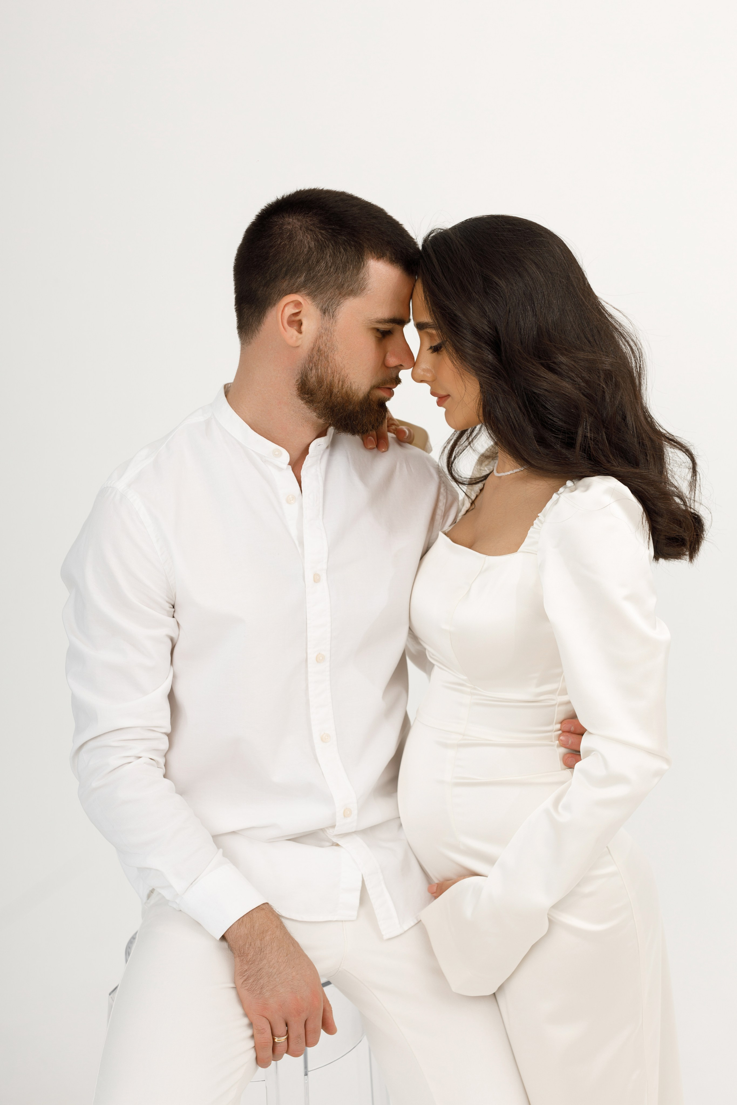 Фотосессия в ожидании в студии. Свадебный и семейный фотограф в Ставрополе Попова Дарья