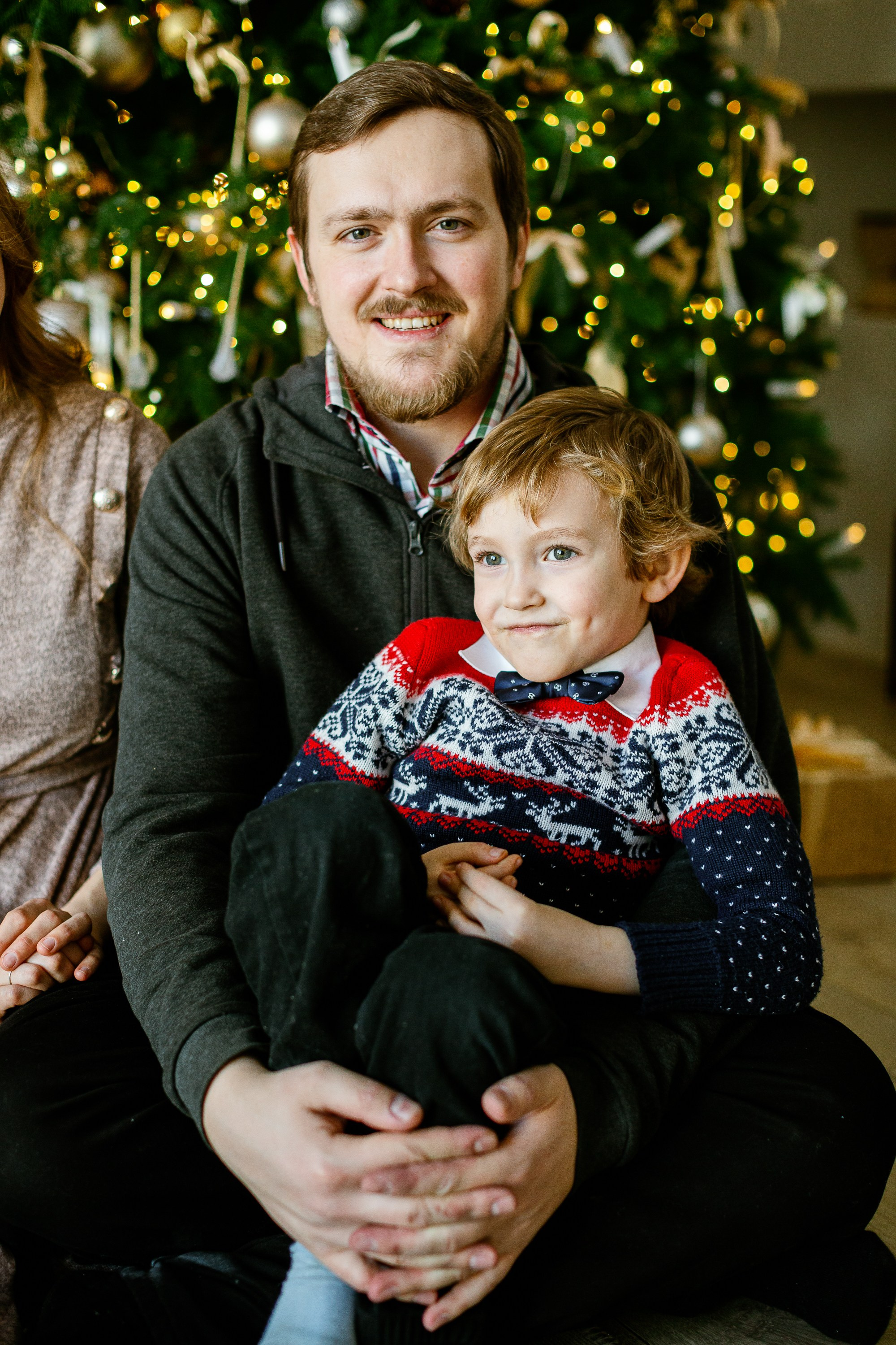 Новогодняя фотосессия в студии