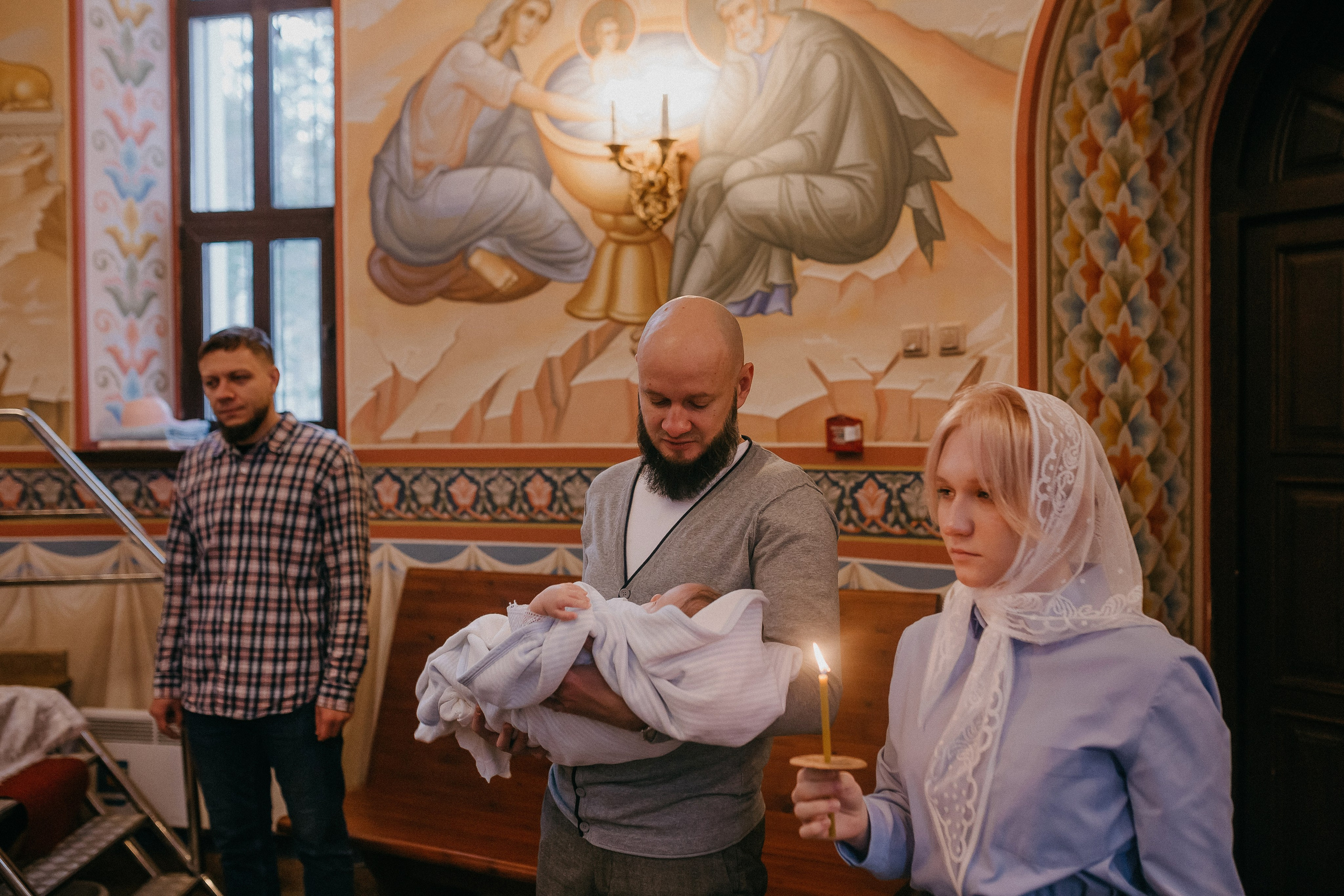 Крещение Владимира. Храм Георгия Победоносца. Семейный фотограф в Сургуте