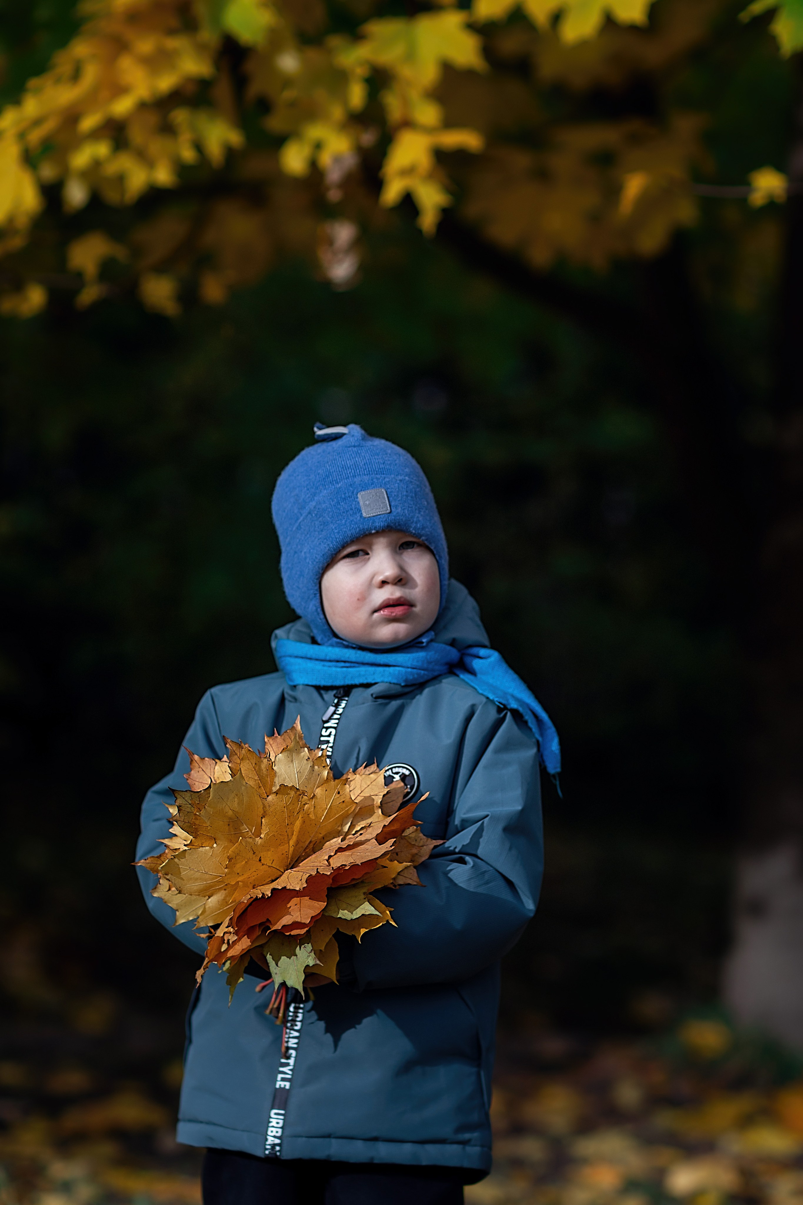 Осенняя прогулка_2024 + печать. Семейный фотограф в Санкт-Петербурге