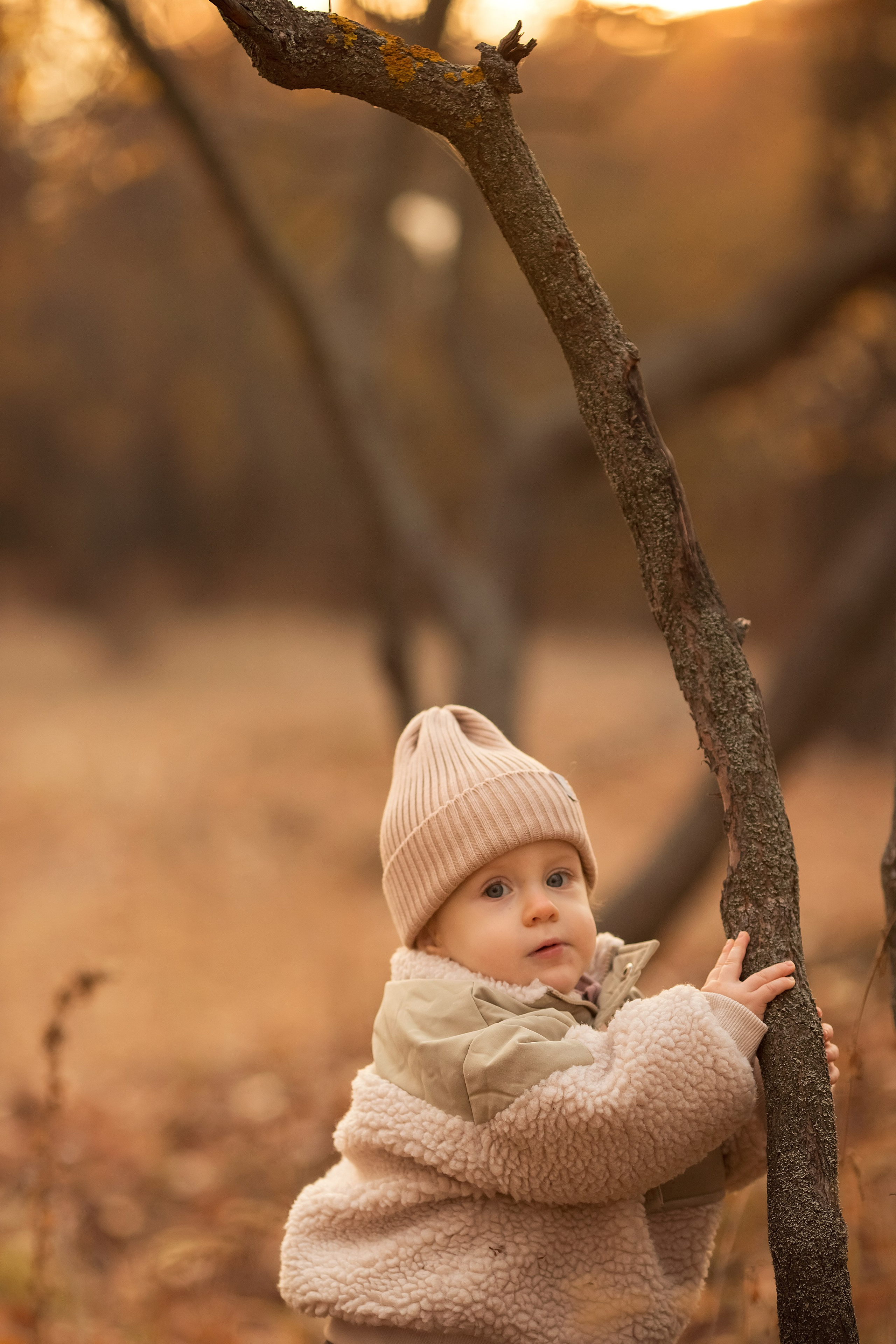 Осень в лесу. Семейный и детский фотограф в Саратове Полина Коткина
