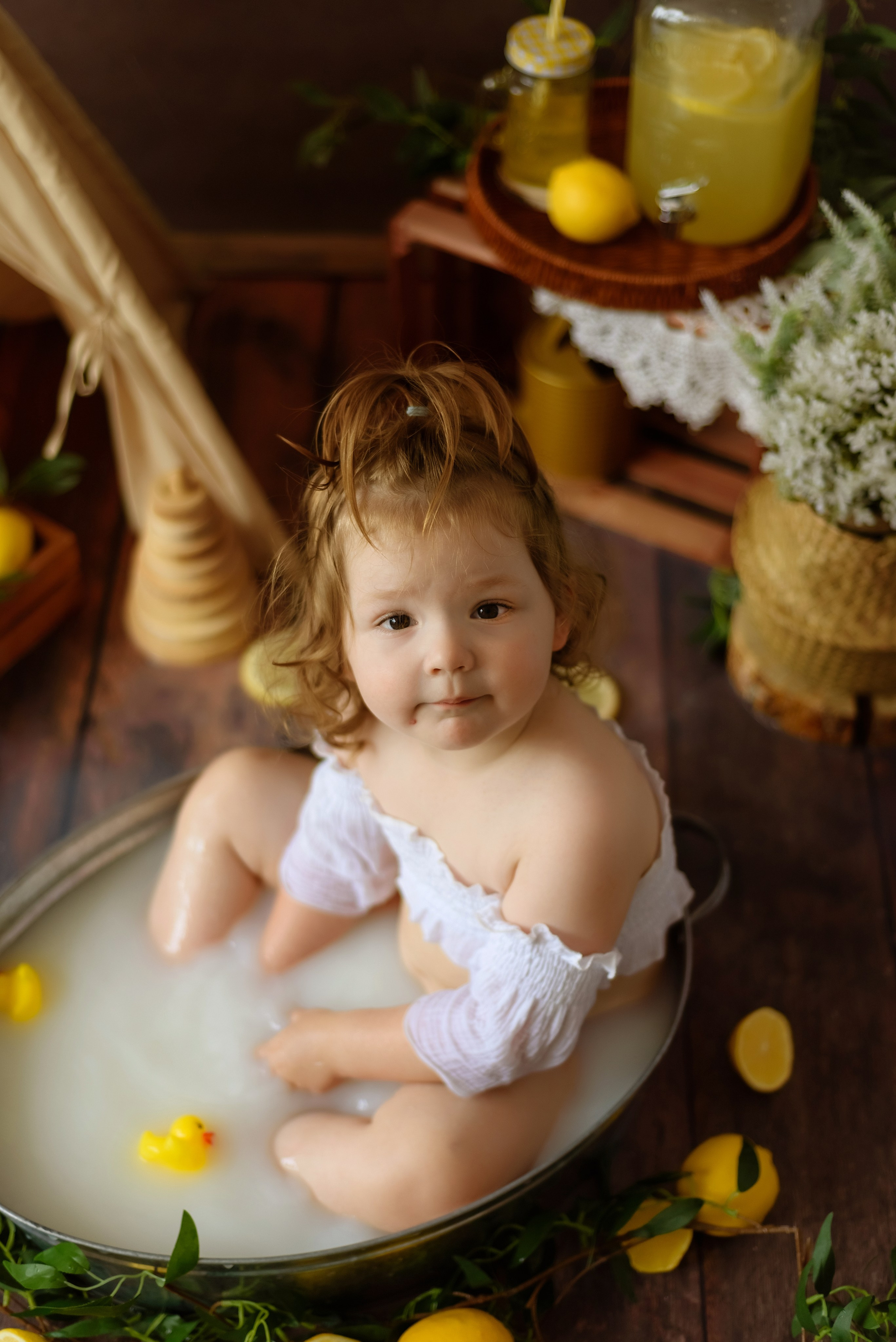 Фотопроект «Лимончики» Алиса. Детский Фотограф |Фотограф на годик в Брянске Ирина Романова