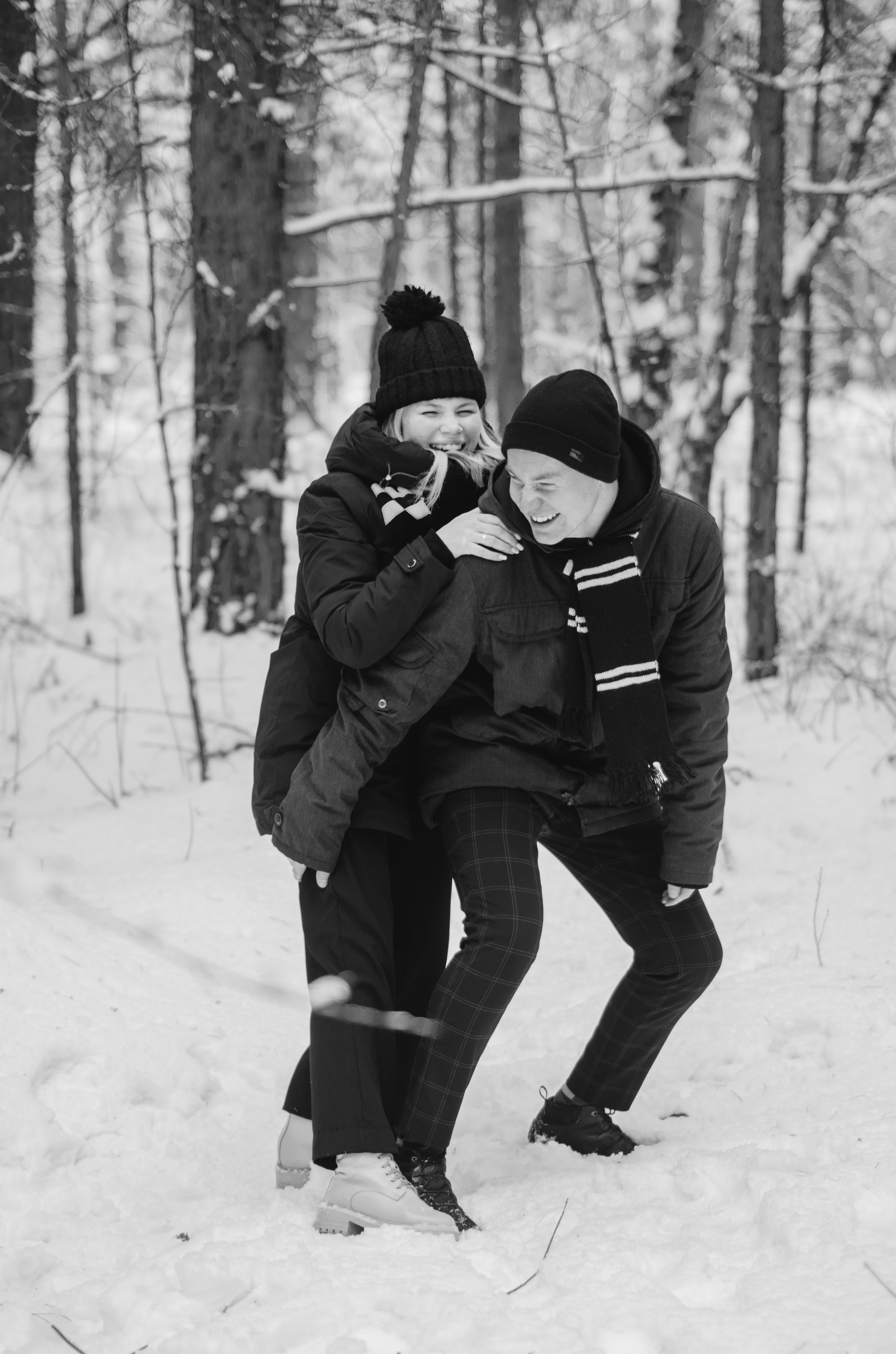 Зимняя история любви в стиле фильма «Гарри Поттер». Денисова Аля — фотограф для парных съемок и индивидуальных историй в Барнауле