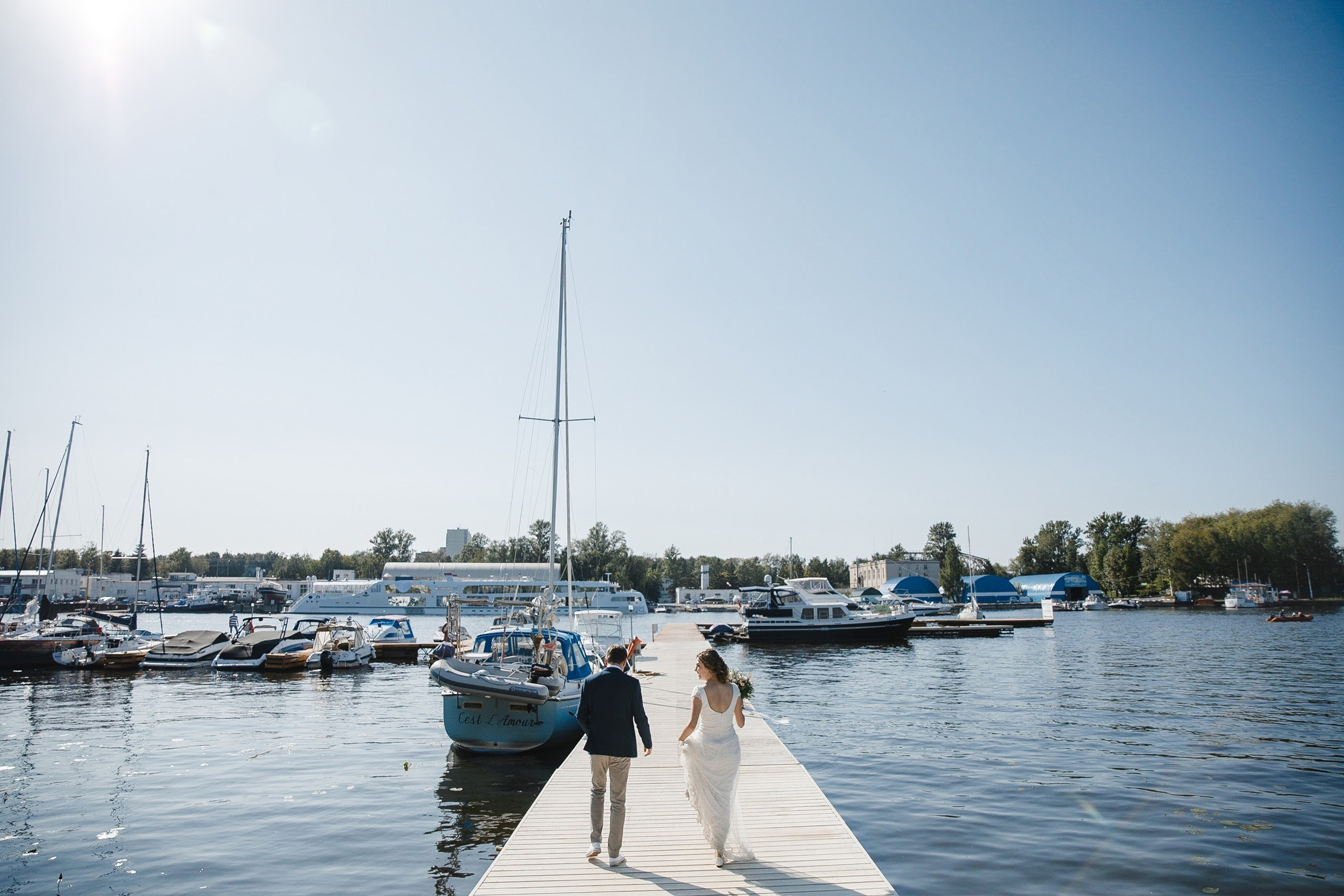 Саша и Лена. Свадебный фотограф в Москве и МО Александр Ласковенков