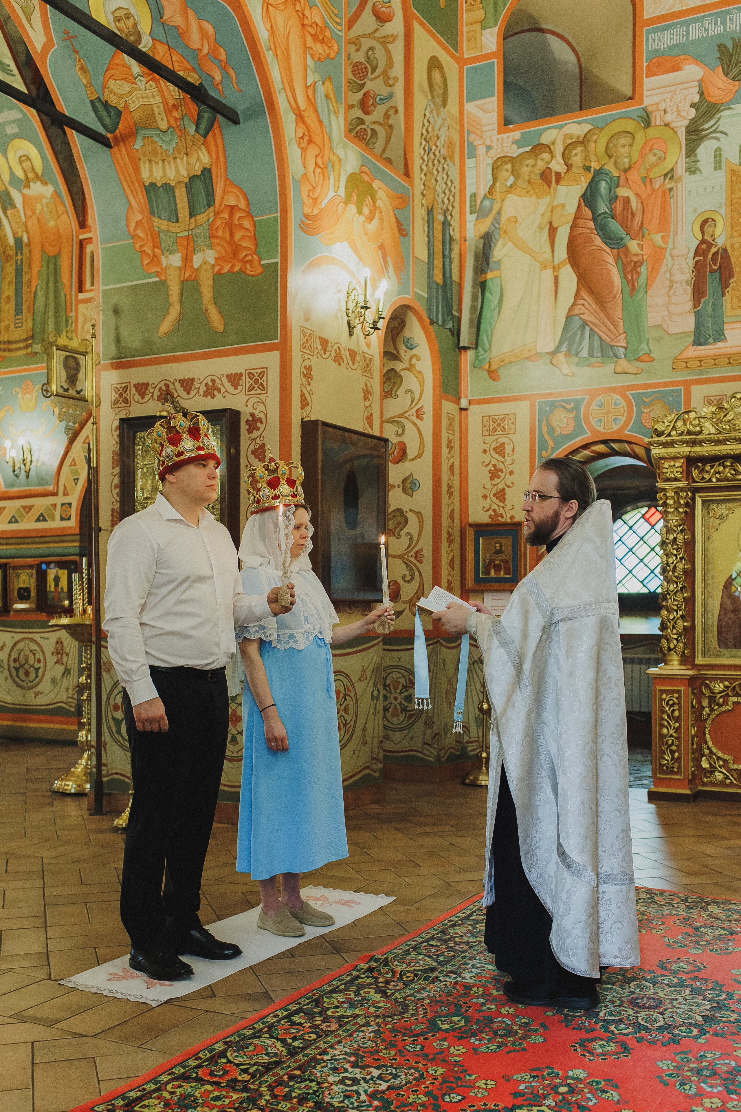 Фотосессия таинства венчания в Люберцах. Фотограф в Москве и Люберцах Анна Ушакова