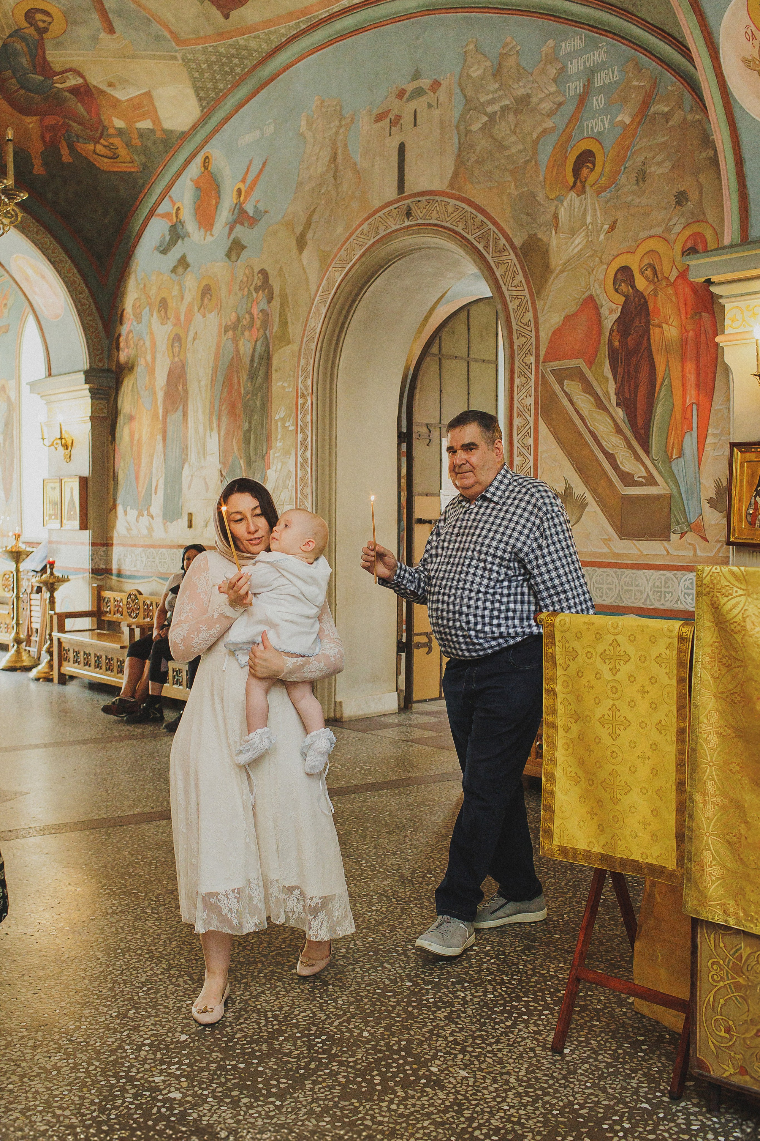 Таинство крещения в Люберцах и Москве. Фотограф в Москве и Люберцах Анна Ушакова