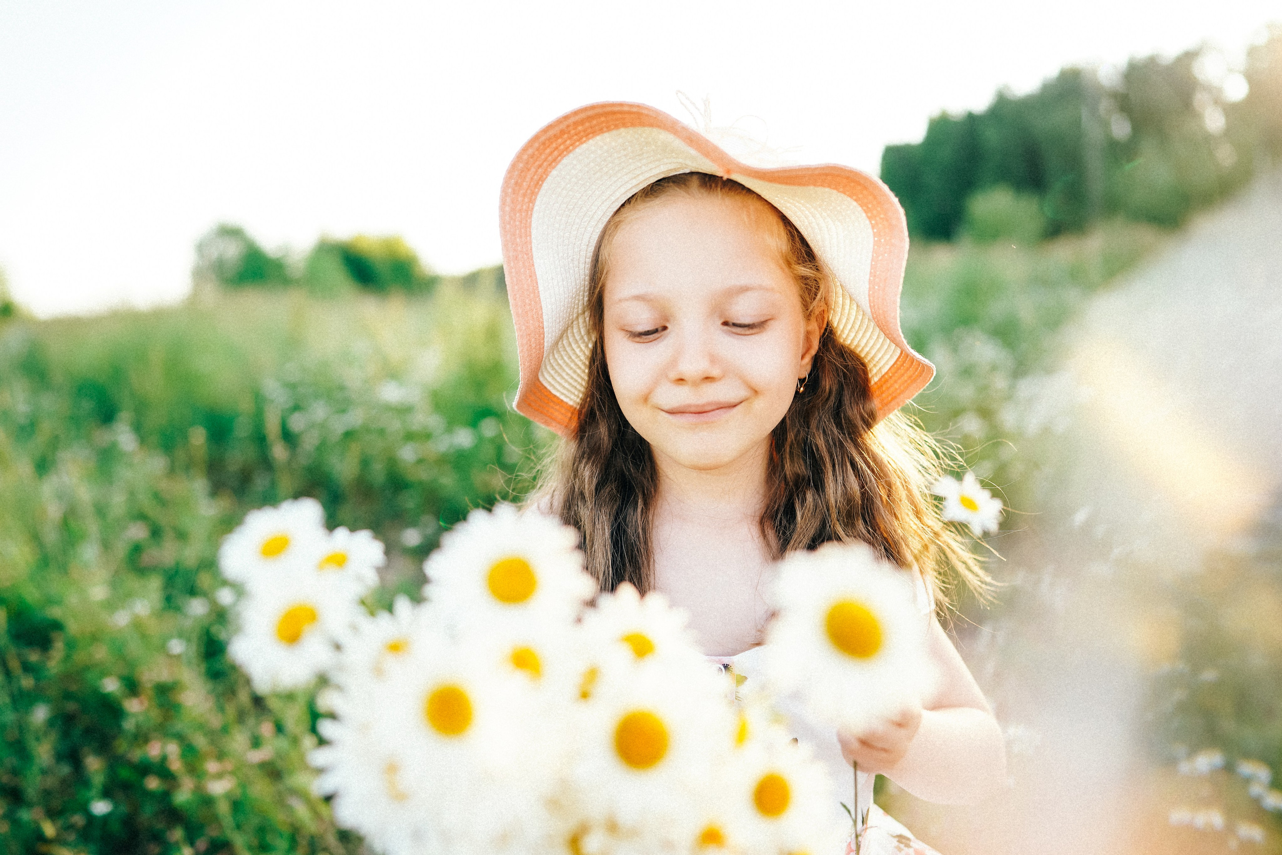 Аня и Даша в ромашках. Семейный и детский фотограф в Москве (Тинао) Галкина Алевтина