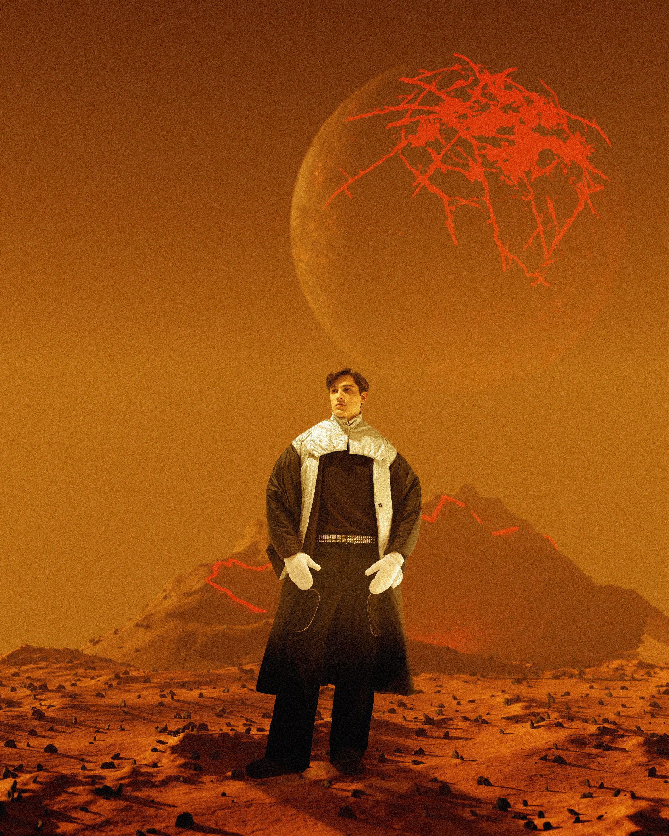 3D Fashion project “COSMIC TOURISTS”. Elizaveta Filchenko. Fashion-photographer and director