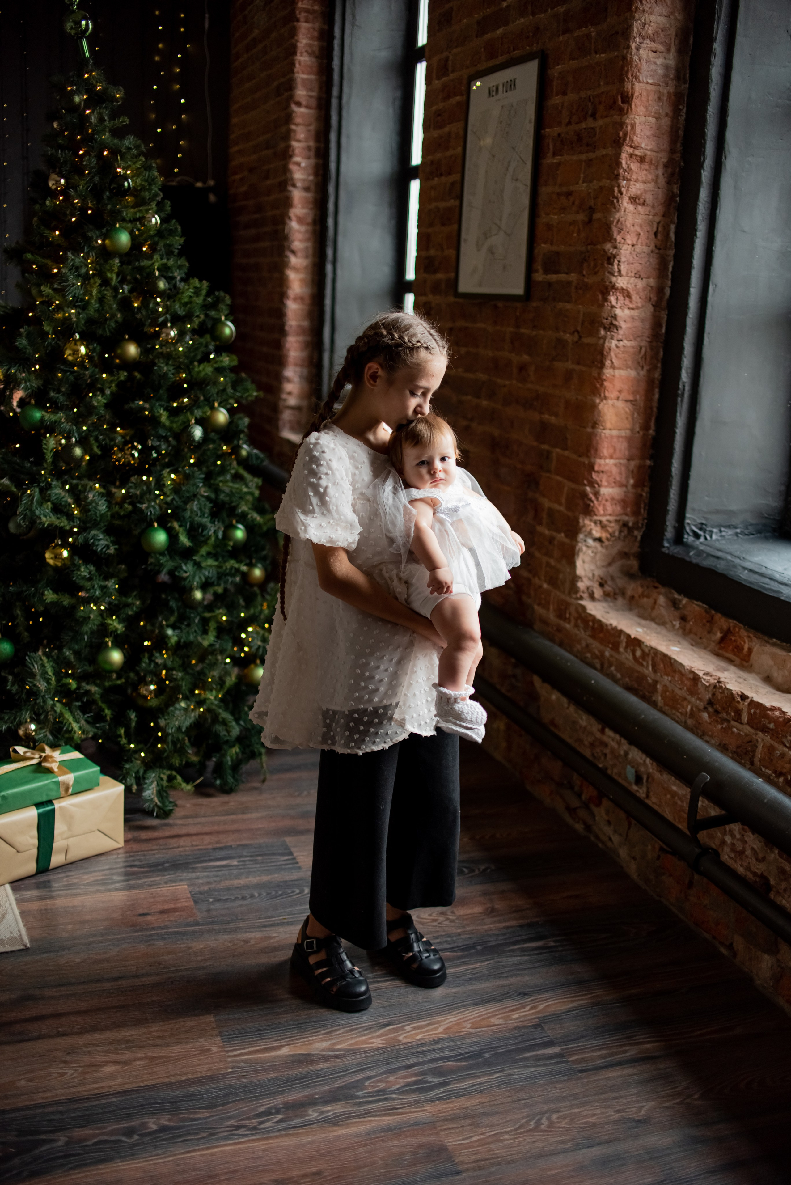 Новогодние фотосессии в студиях. Свадебный и семейный фотограф Екатерина Пушан. Москва, Балашиха, Железнодорожный, Солнечногорск