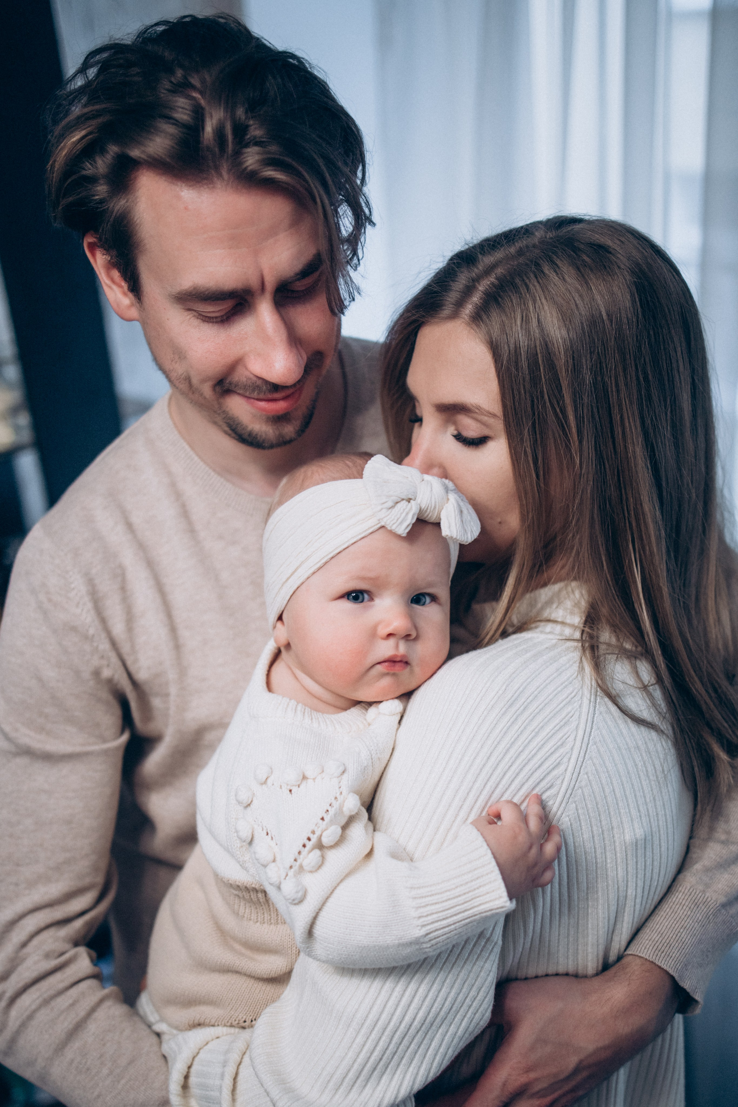 Дмитрий Кристина и малышка Яна. Фотограф в Санкт-Петербурге Светлана Арестова