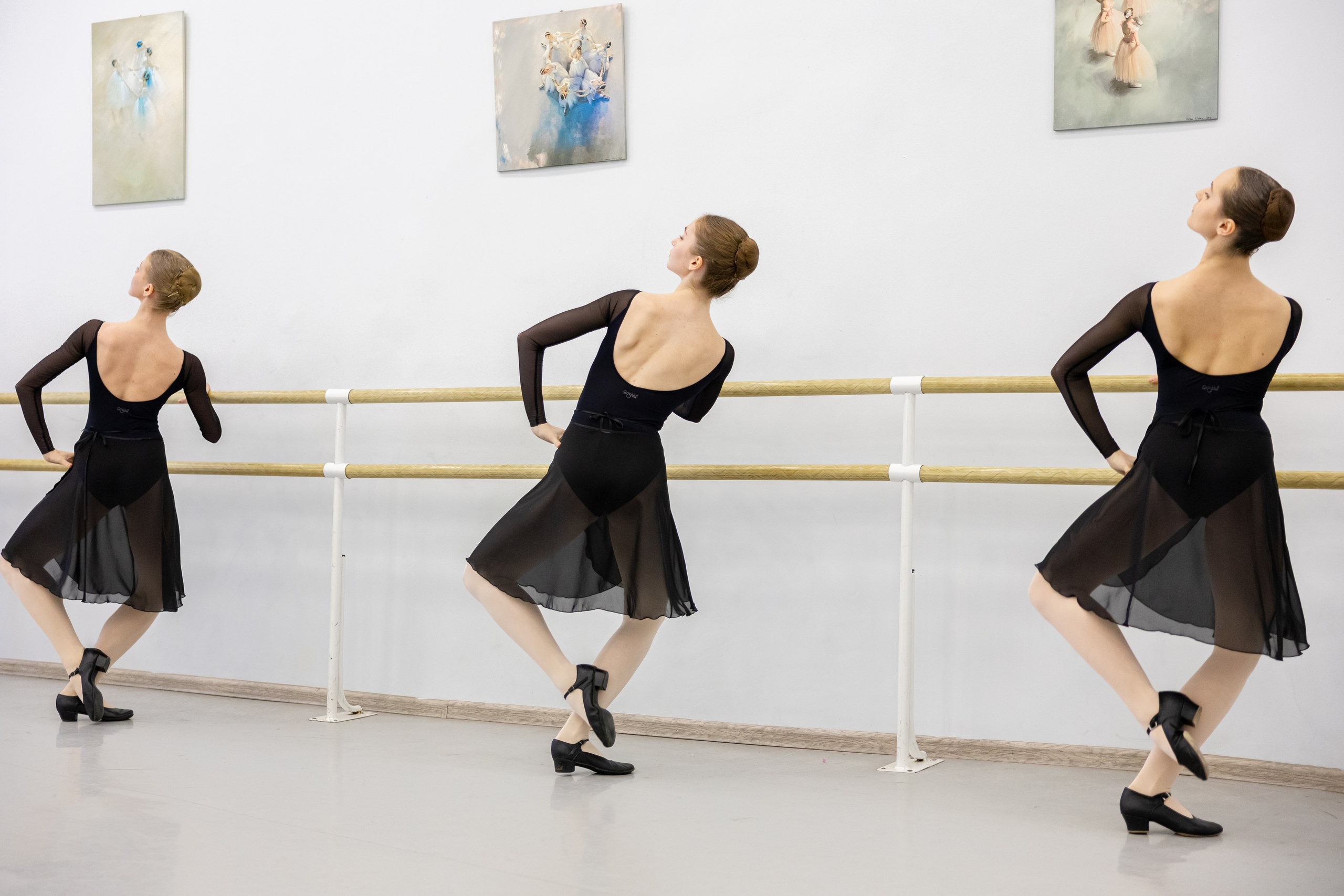 Репортажная съёмка открытых уроков и репетиций. Балетный фотограф Алина Ханько — Душа Балета