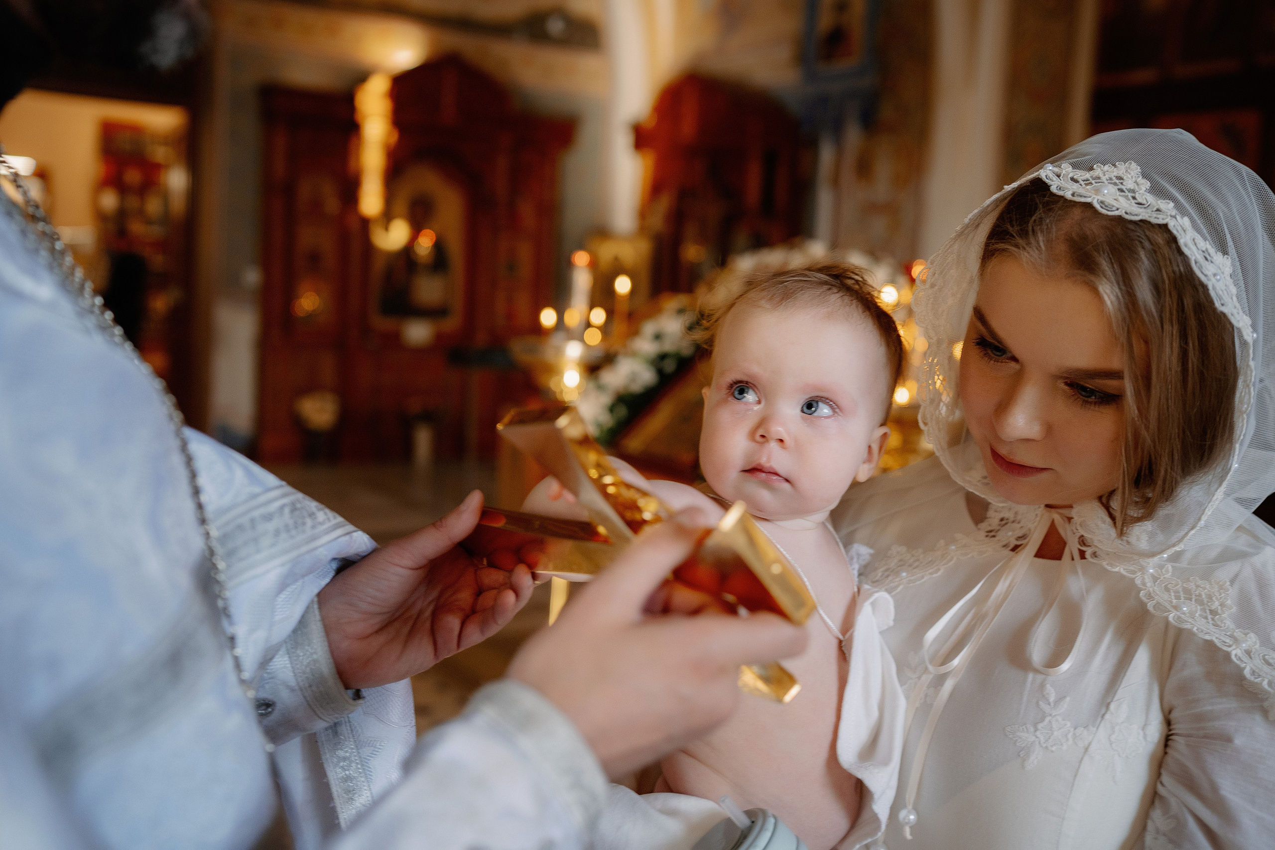 Крещение Красимиры. Фотограф на Крещение и Венчание в Красноярске Рамазанова Юлия
