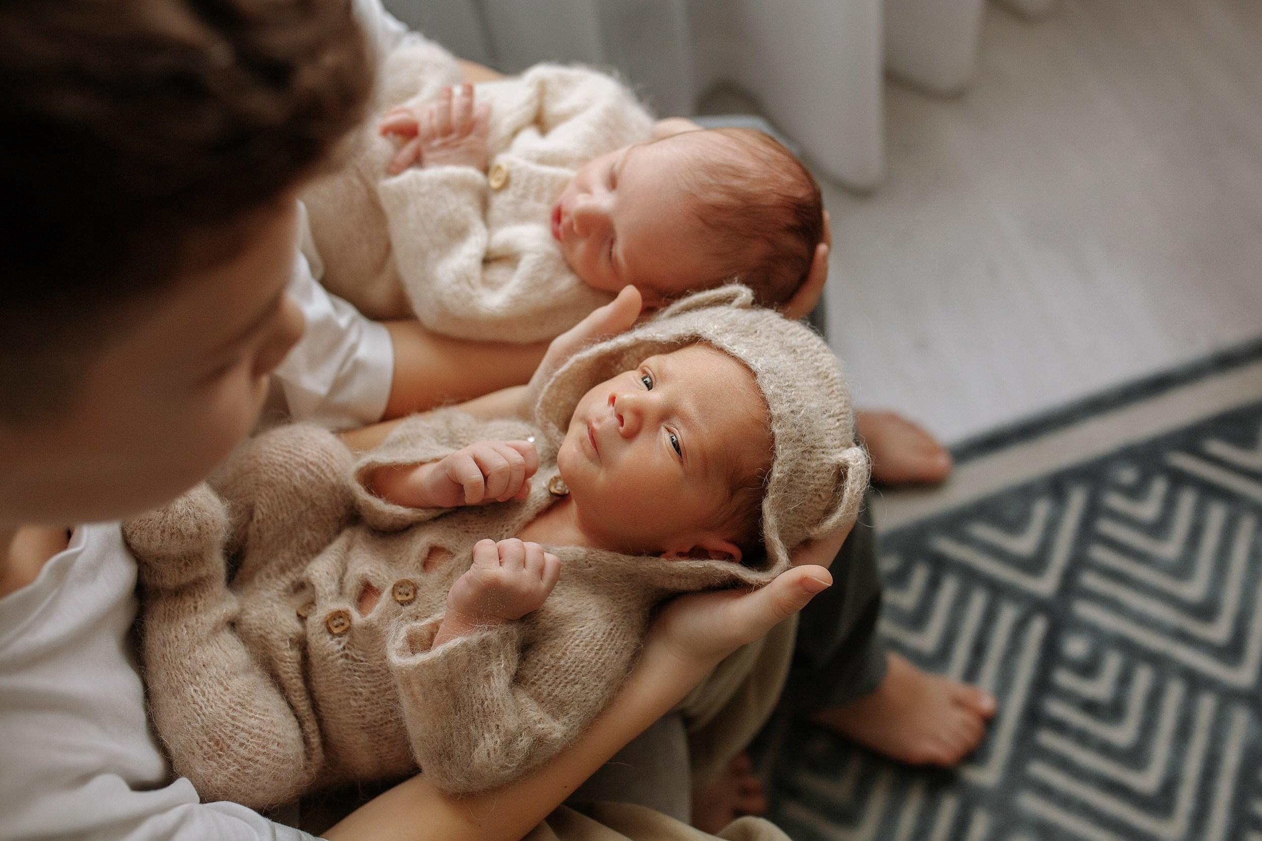 ТИХОН и МИРОН. Фотограф новорожденных Оксана Полевская