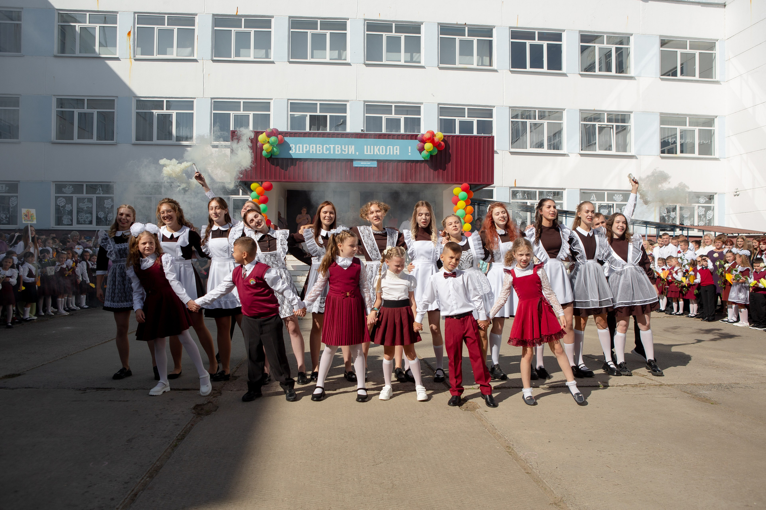1 сентября 2023 г. 9 школа Мценск. Профессиональный фотограф в Мценске и Орловской области