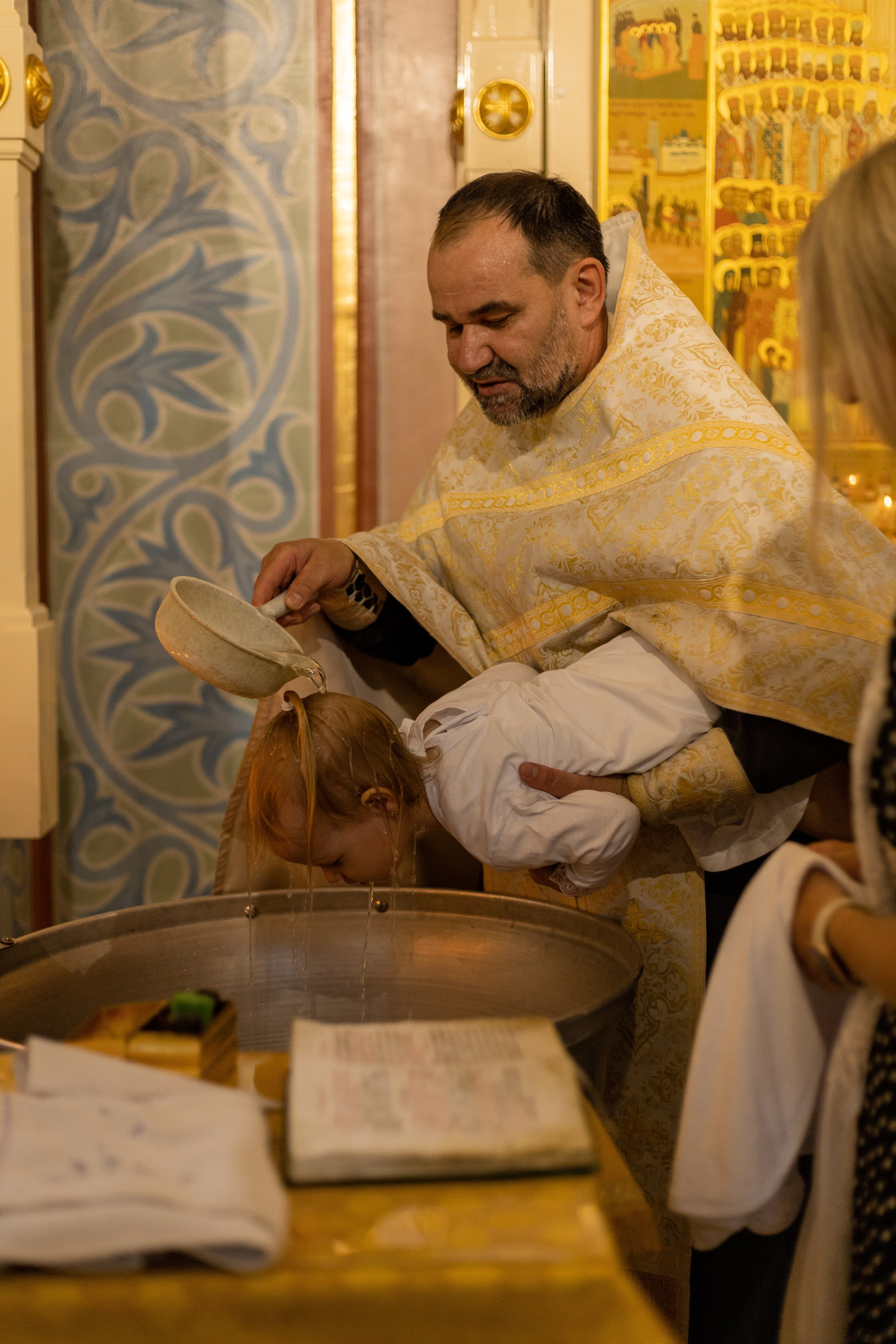 Съёмка Таинства Крещения в Ангарске. Фотограф Ангарск Александра Зарубина