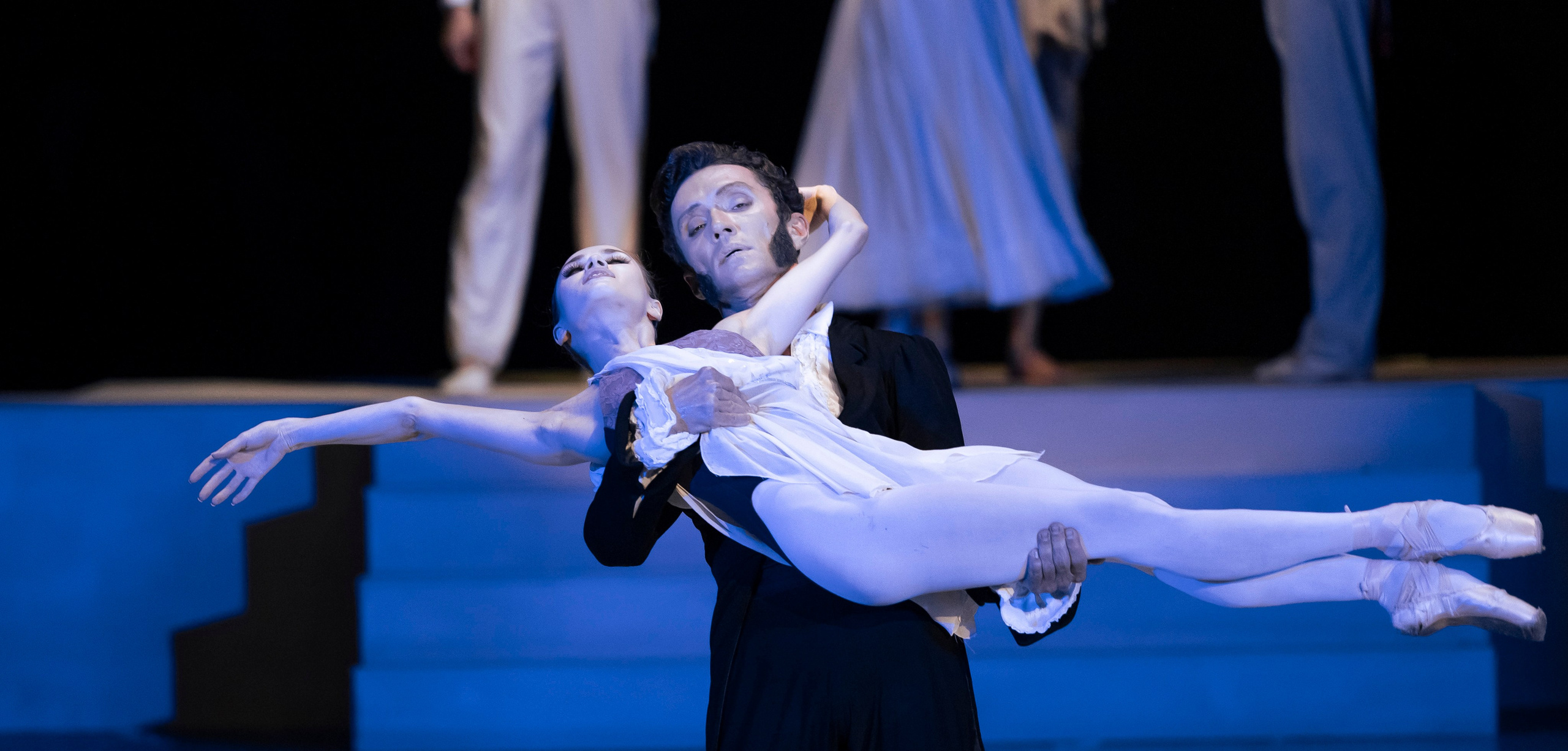 Сценическая репетиция «Пушкин. Сны после жизни» — балет Касатконой и Василёва. Балетный фотограф Москва Майоров Николай