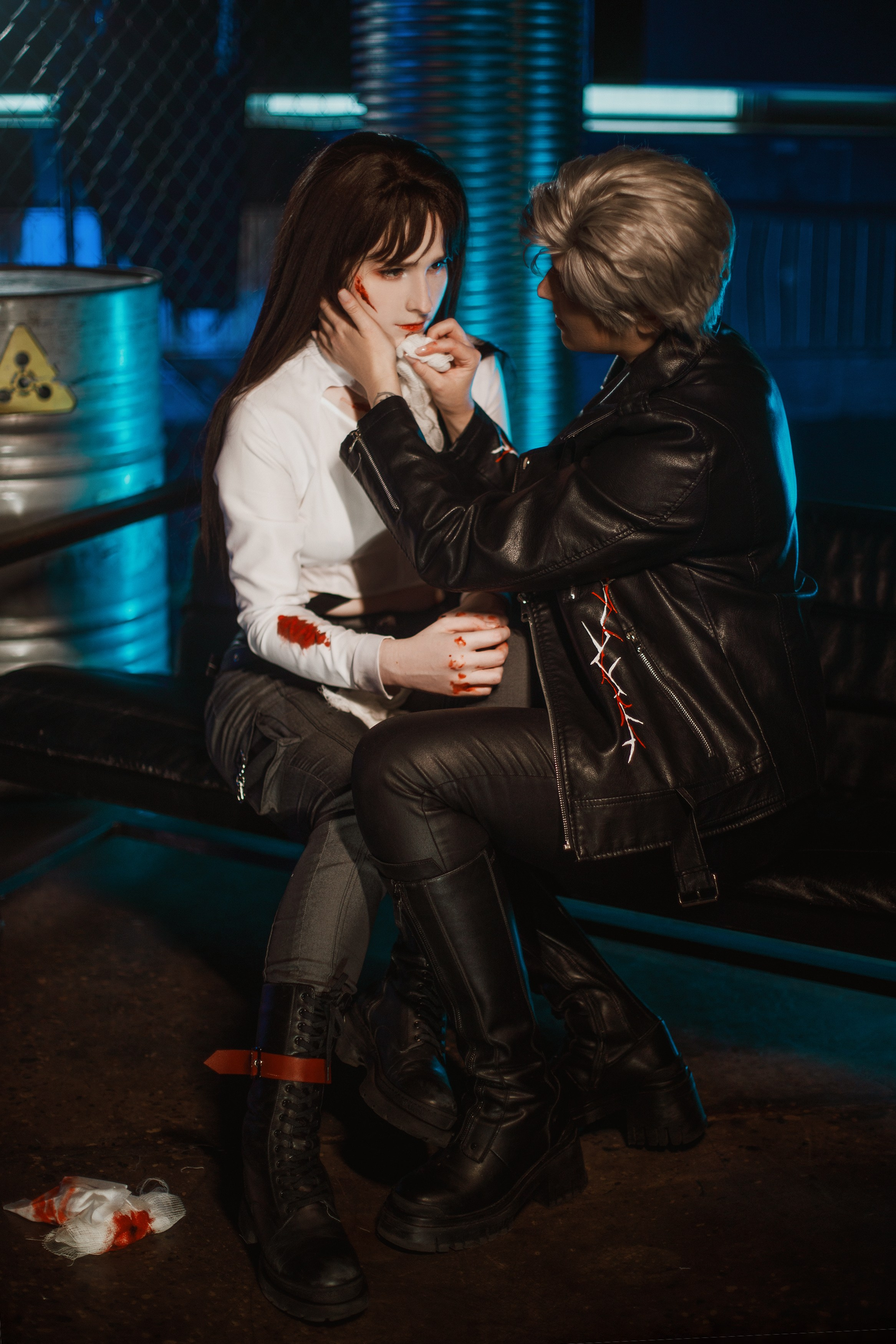 LOVE AND DEEPSPACE: MC & SYLUS. Polaroud love