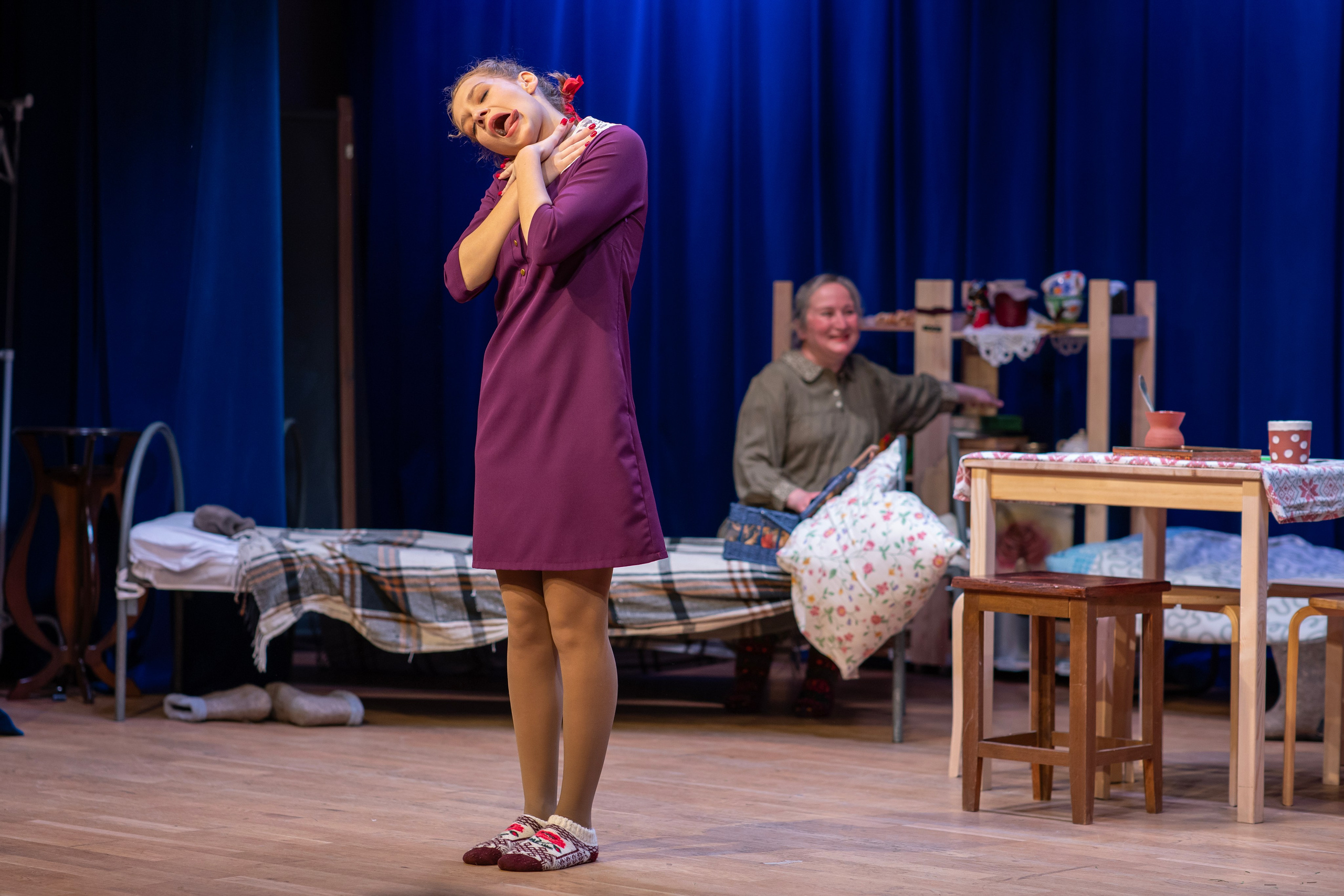 «Девчата», спектакль театральной студии «Дом». Фотограф Сергей Ловкий