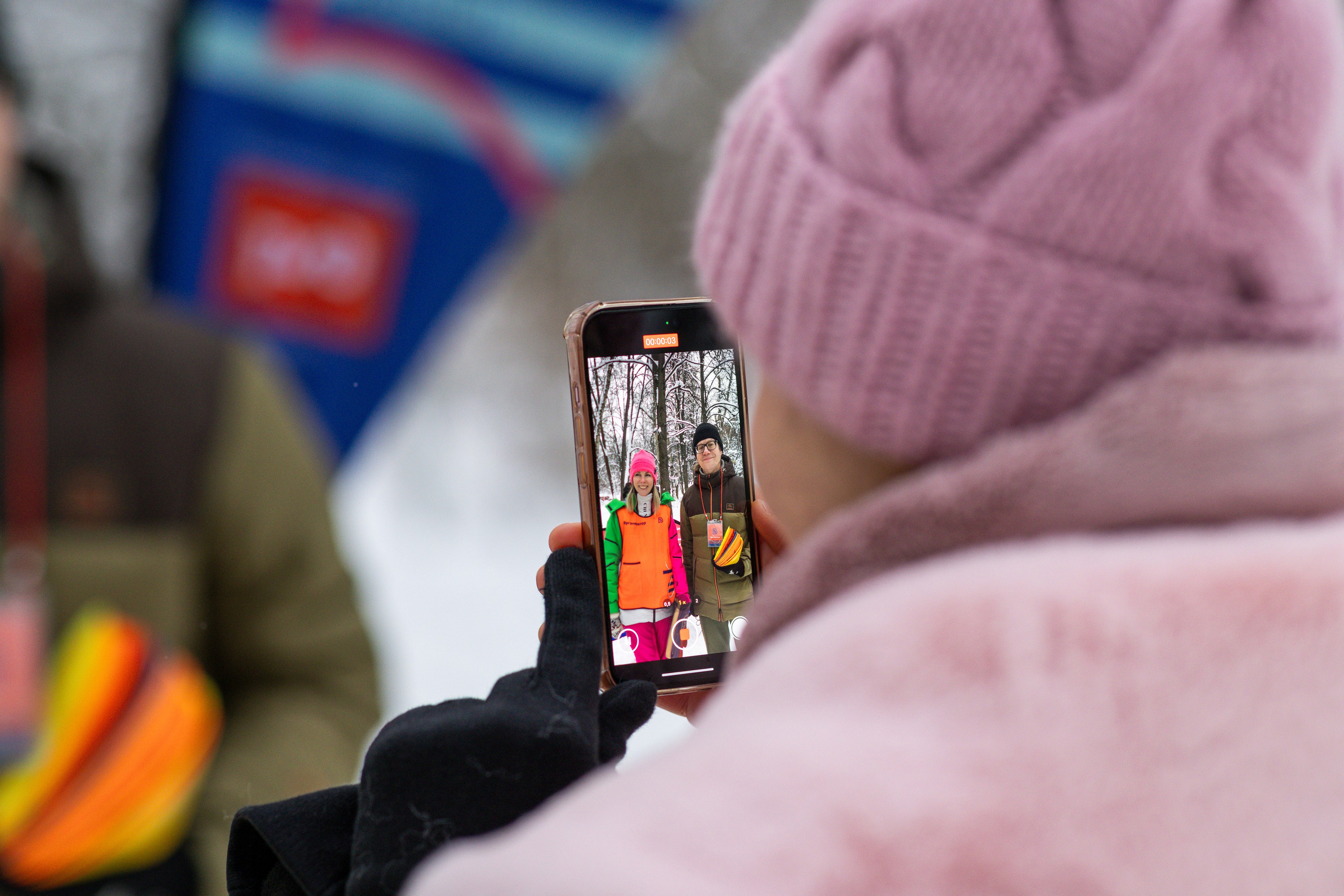 196 забег 5 вёрст в Тушино, 17.01.26. Фотограф Сергей Ловкий