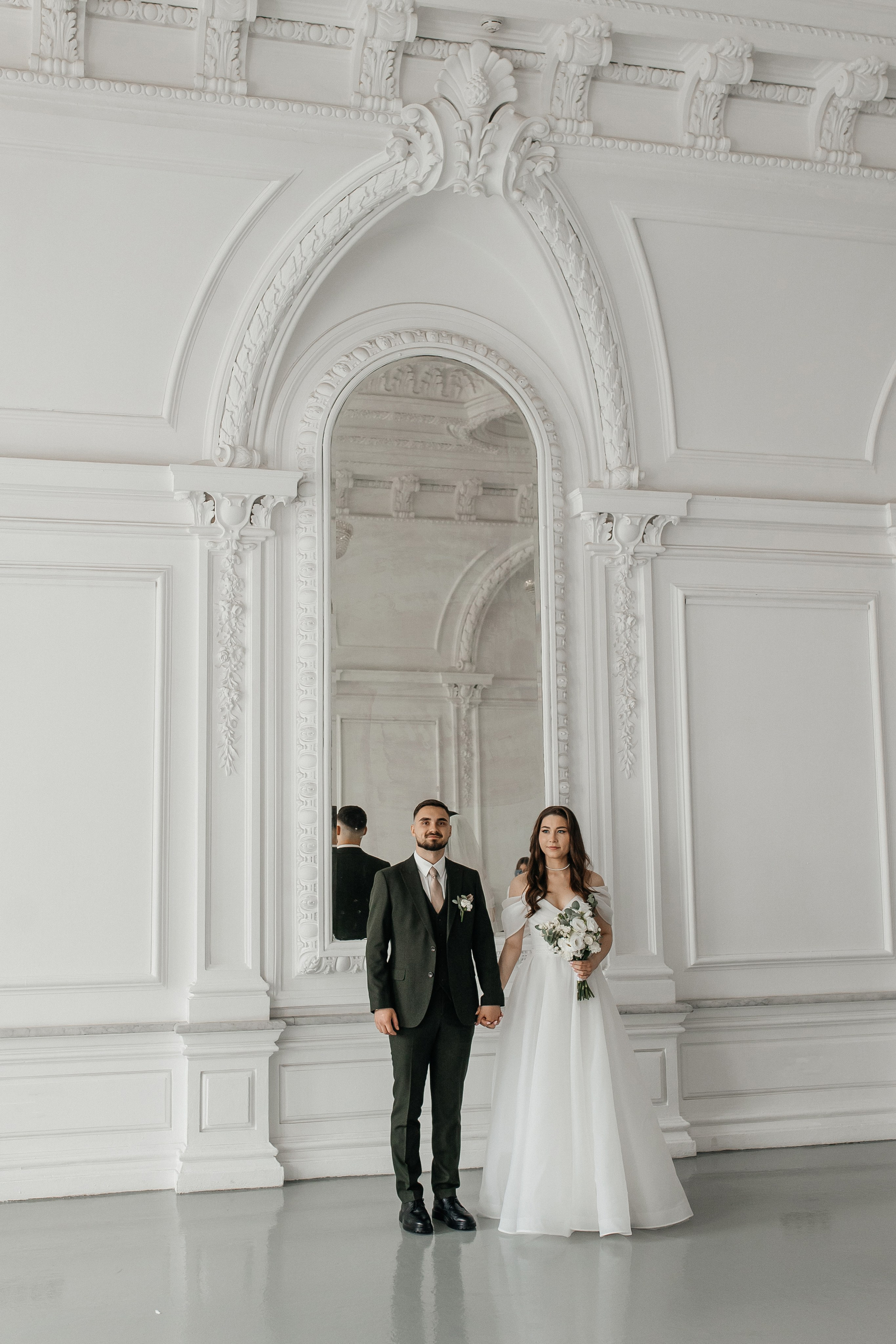 Выездная регистрация брака в Особняке Спиридонова. Свадебный фотограф в Москве Дарья Олендарёва