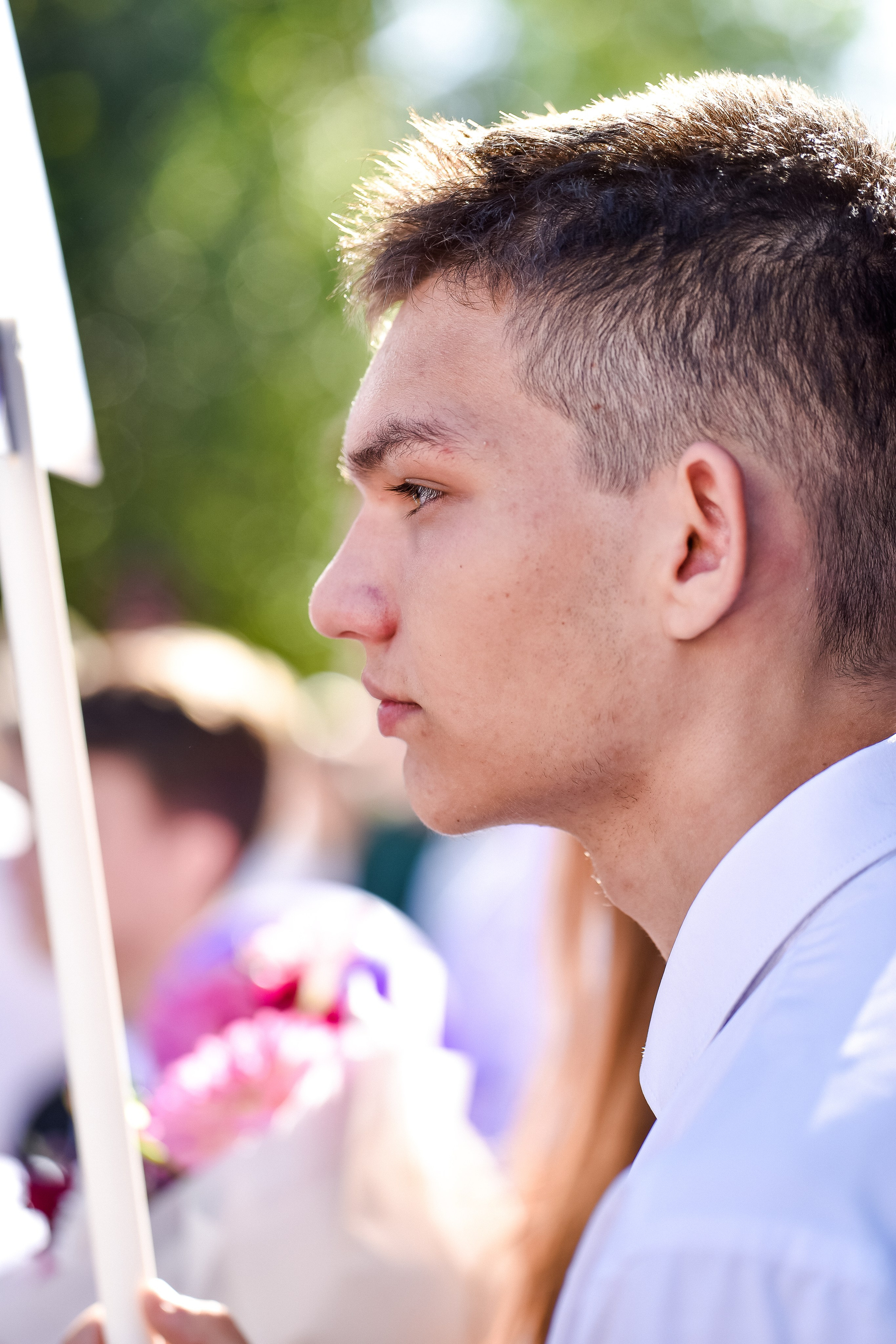 Линейка в школе № 49